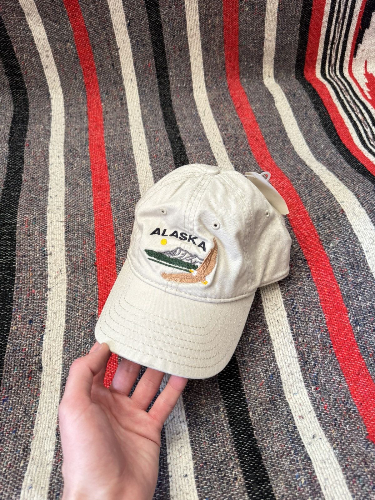 Vintage Vintage 00’s Alaska USA Athlt Cap Size ONE SIZE - 1 Thumbnail