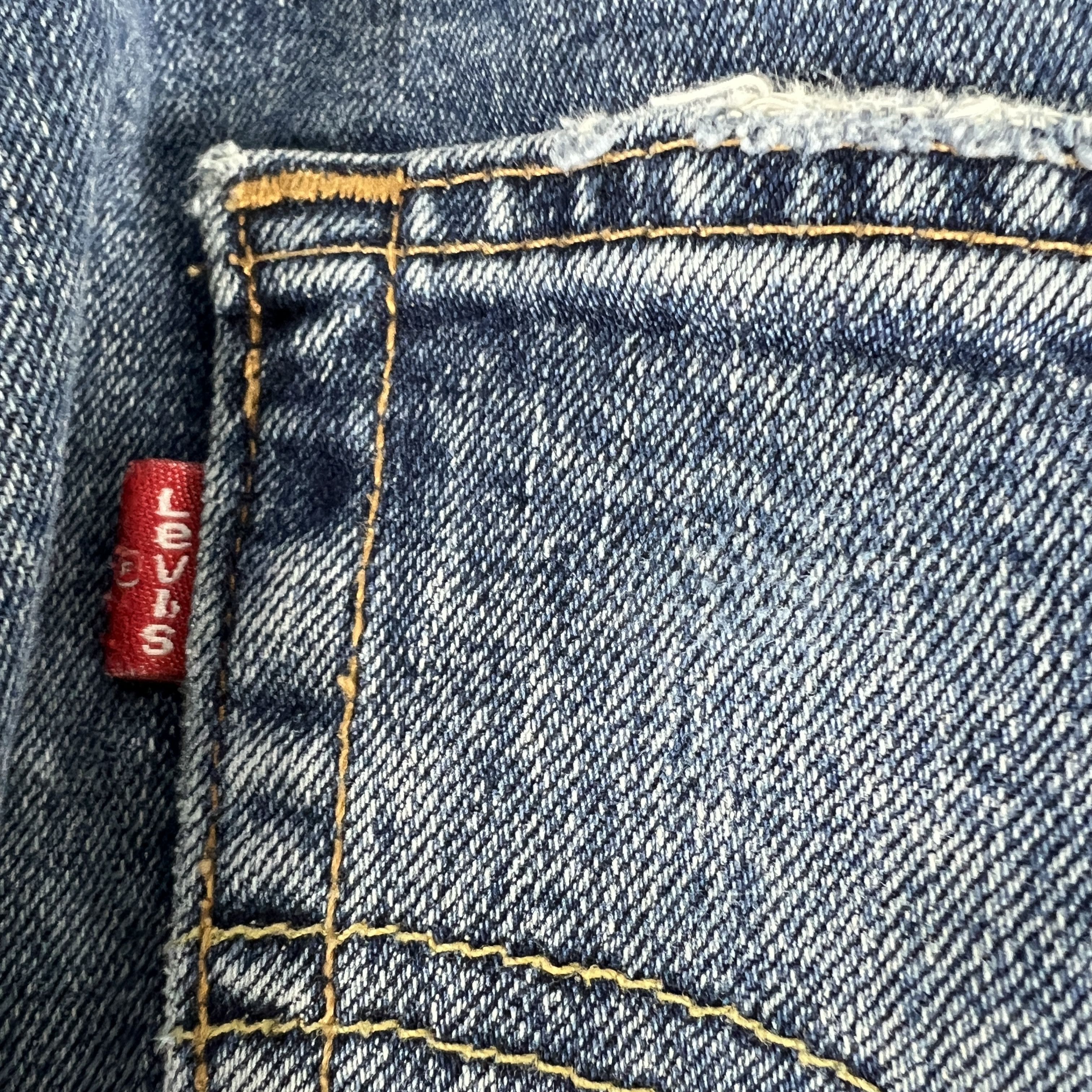 Levi's Levi's Jeans 505 Straight Leg Blue Faded Stretch Denim Size US 32 / EU 48 - 15 Thumbnail