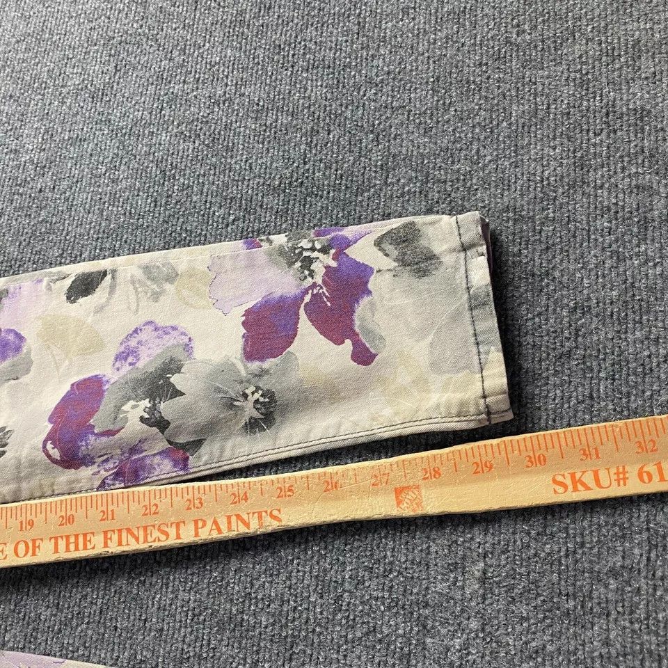 Other Sneak Peek Jeans Juniors 7 Floral Skinny Stretch Size 26" / US 2 / IT 38 - 7 Thumbnail