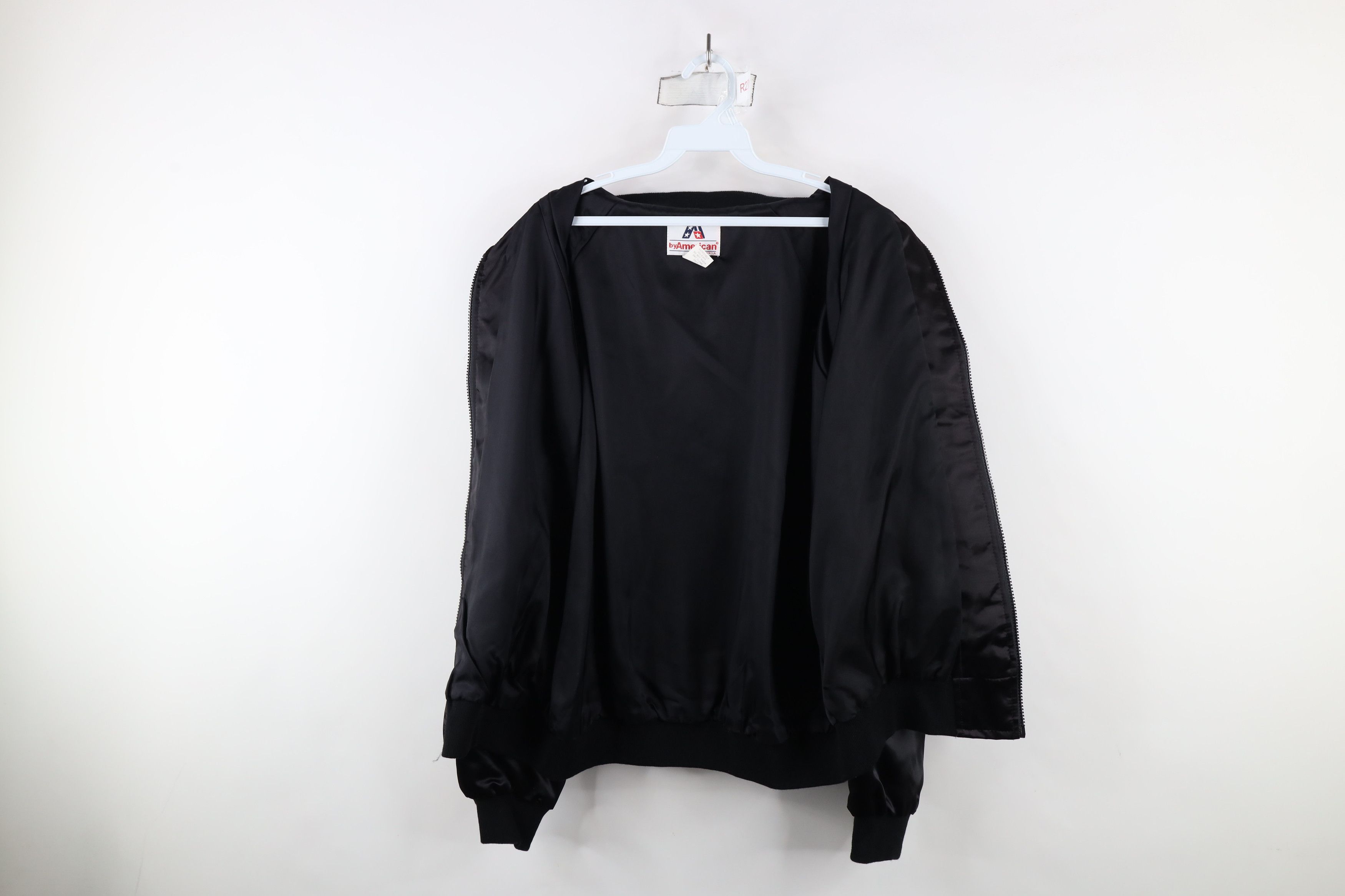 Vintage Vintage 90s Hotel Casino Las Vegas Satin Bomber Jacket USA Size US L / EU 52-54 / 3 - 8 Thumbnail