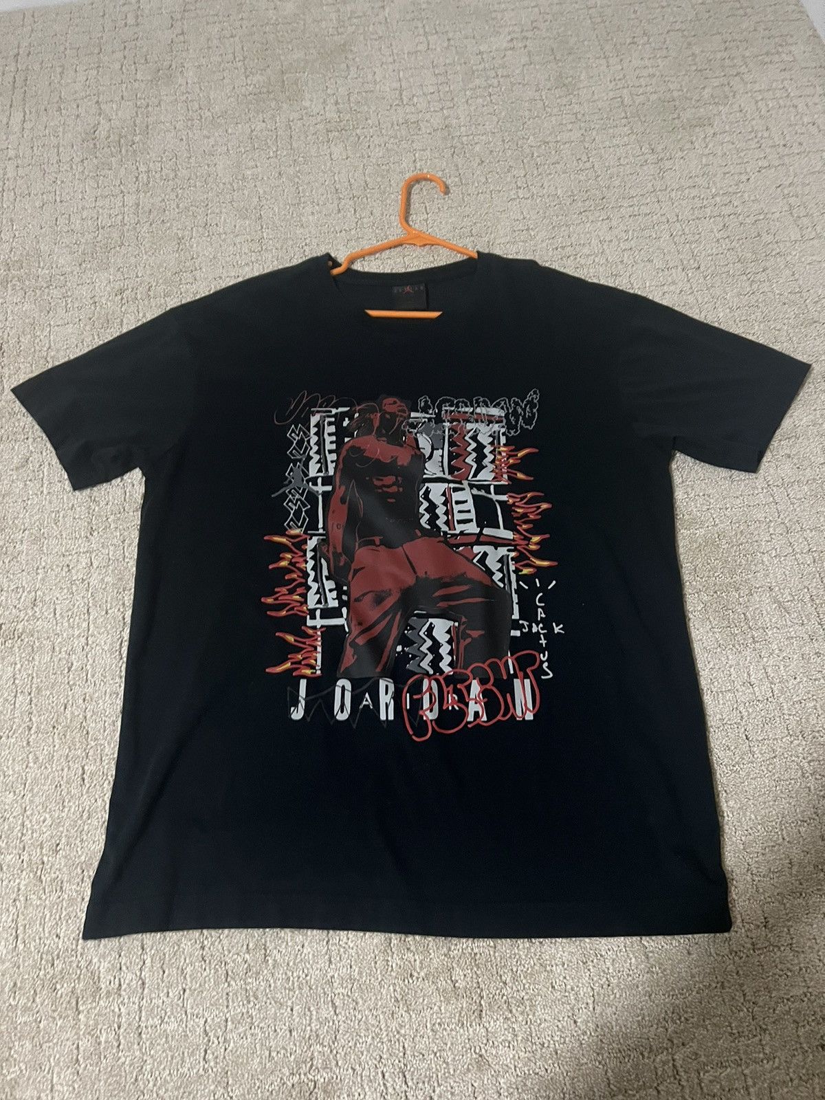 Jordan Brand Streetwear Travis Scott Jordan Travis Scott MJ Tee Size Large Grailed