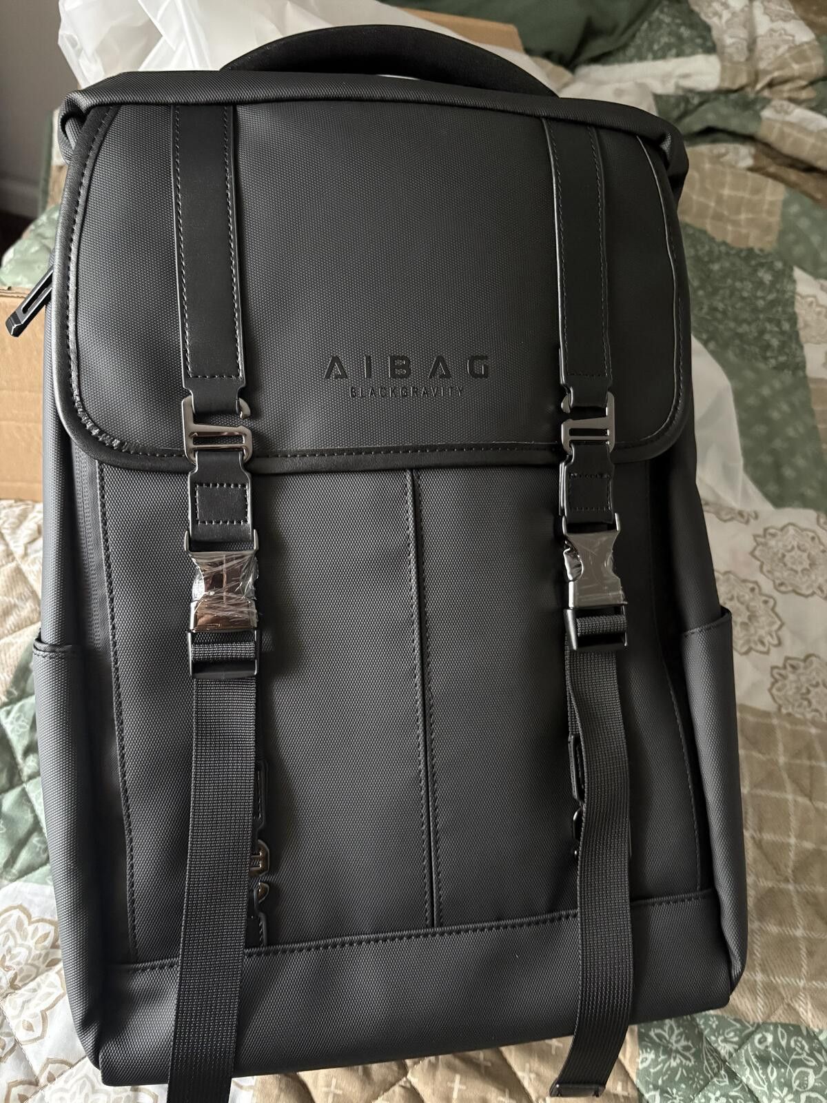 Other AIBAG Black Backpack with Built-in Fans Size ONE SIZE - 1 Thumbnail