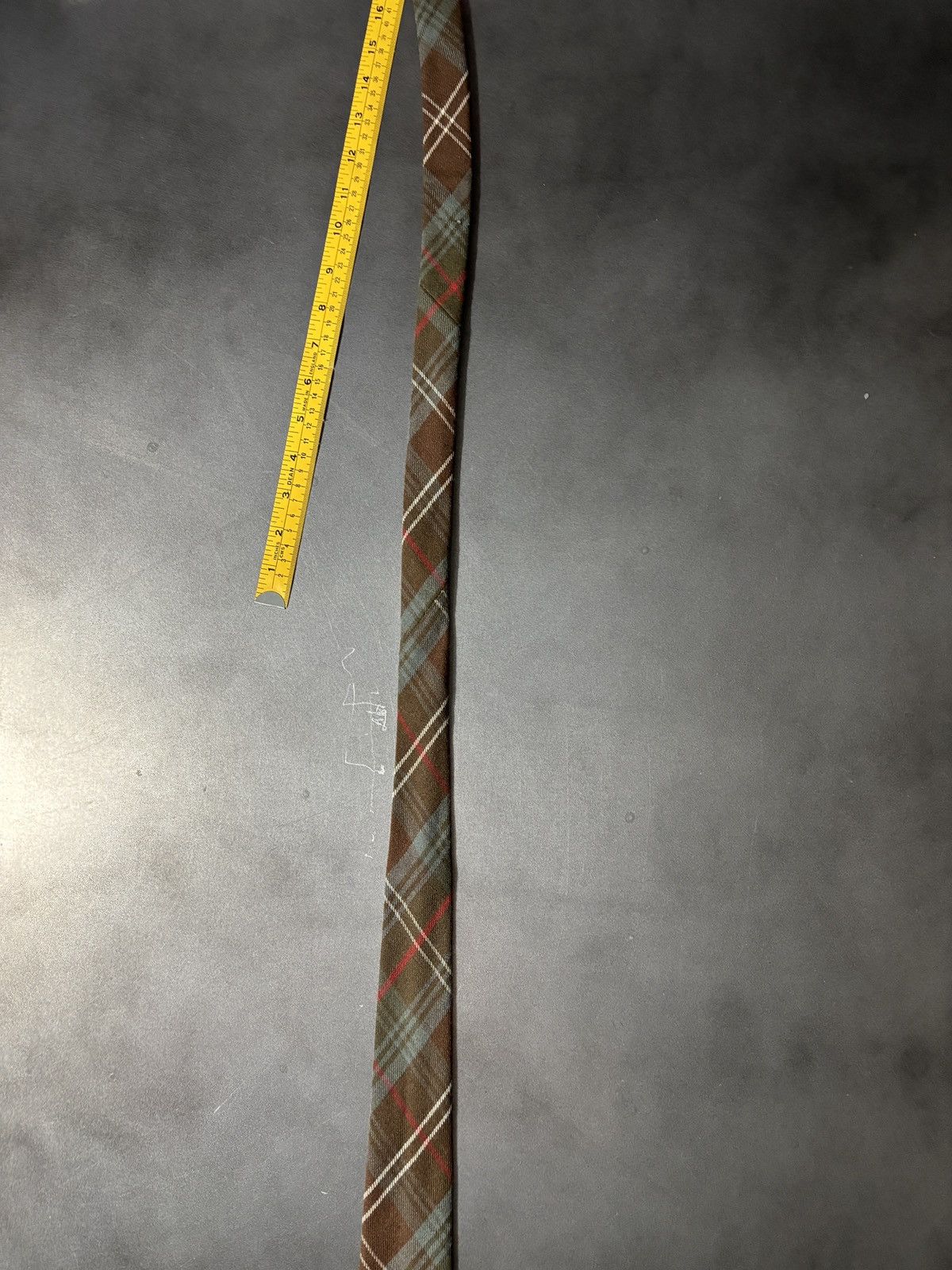 Vintage Made in Scotland Vintage Wool Tie Necktie Plaid Size ONE SIZE - 11 Thumbnail