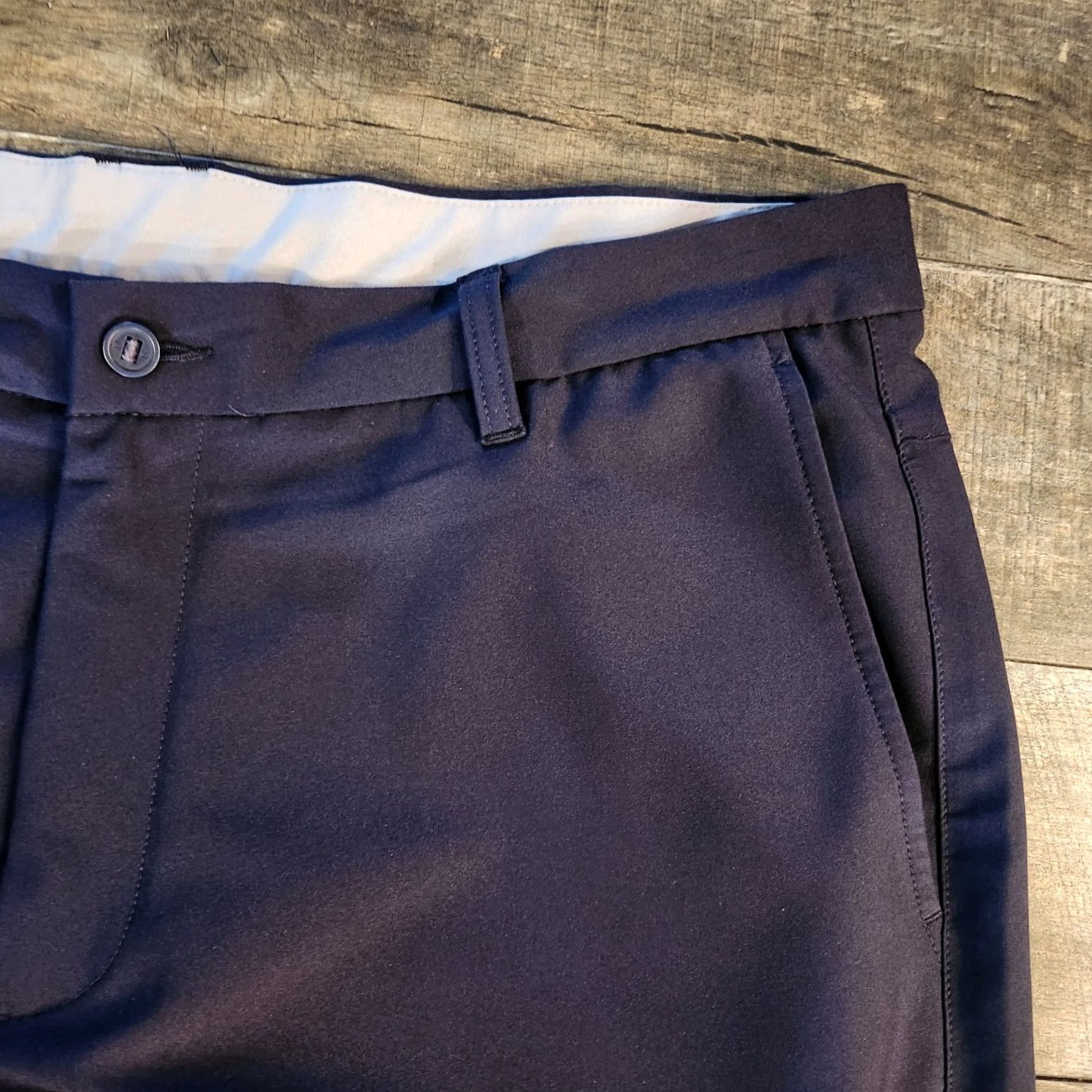 Footjoy FootJoy Tempo Series Golf Pants Mens 38x32 Navy Blue Stretch Performance Shirt? Size US 38 / EU 54 - 4 Thumbnail