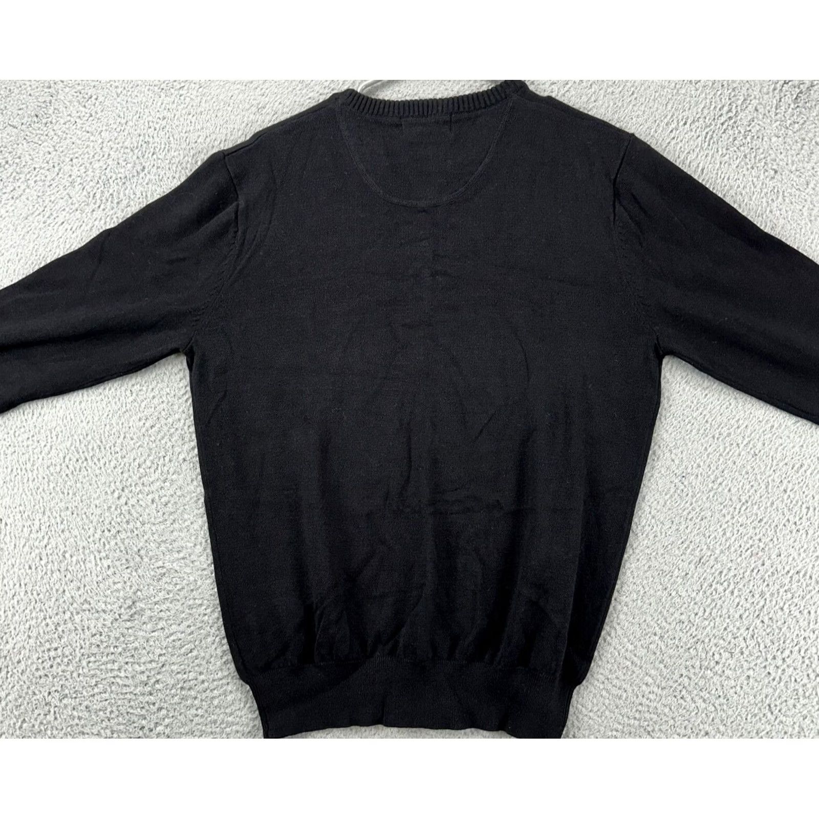 Vintage Wilkens Bros Sweater Men Medium Heritage Collection Black Crew Neck Pullover NEW Knit Casual Outdoor Walking 90s? Size US M / EU 48-50 / 2 - 4 Thumbnail