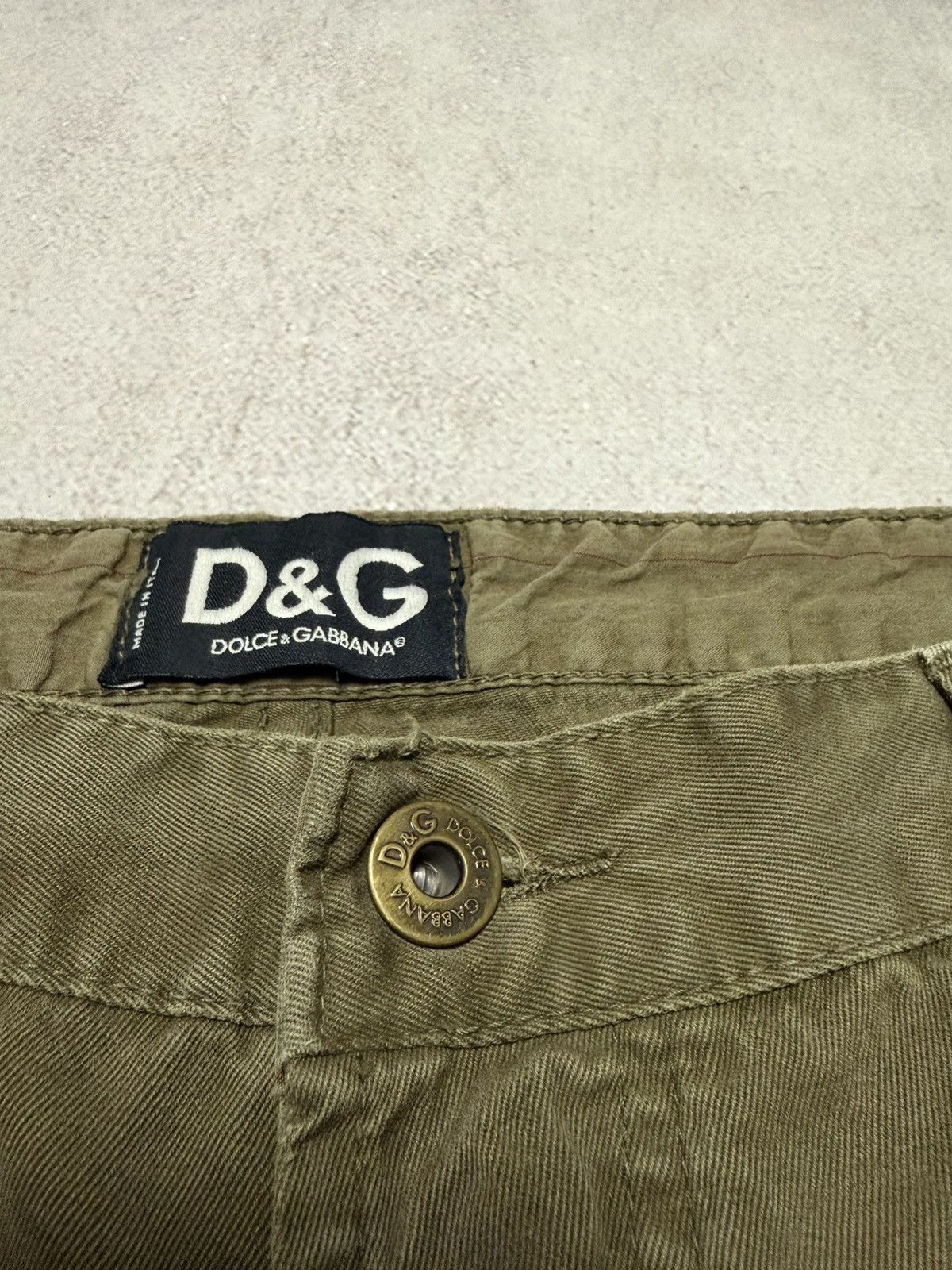 Dolce & Gabbana Vintage Dolce Gabbana Jeans Baggy Distressed Pants DG 90s Size US 34 / EU 50 - 9 Thumbnail