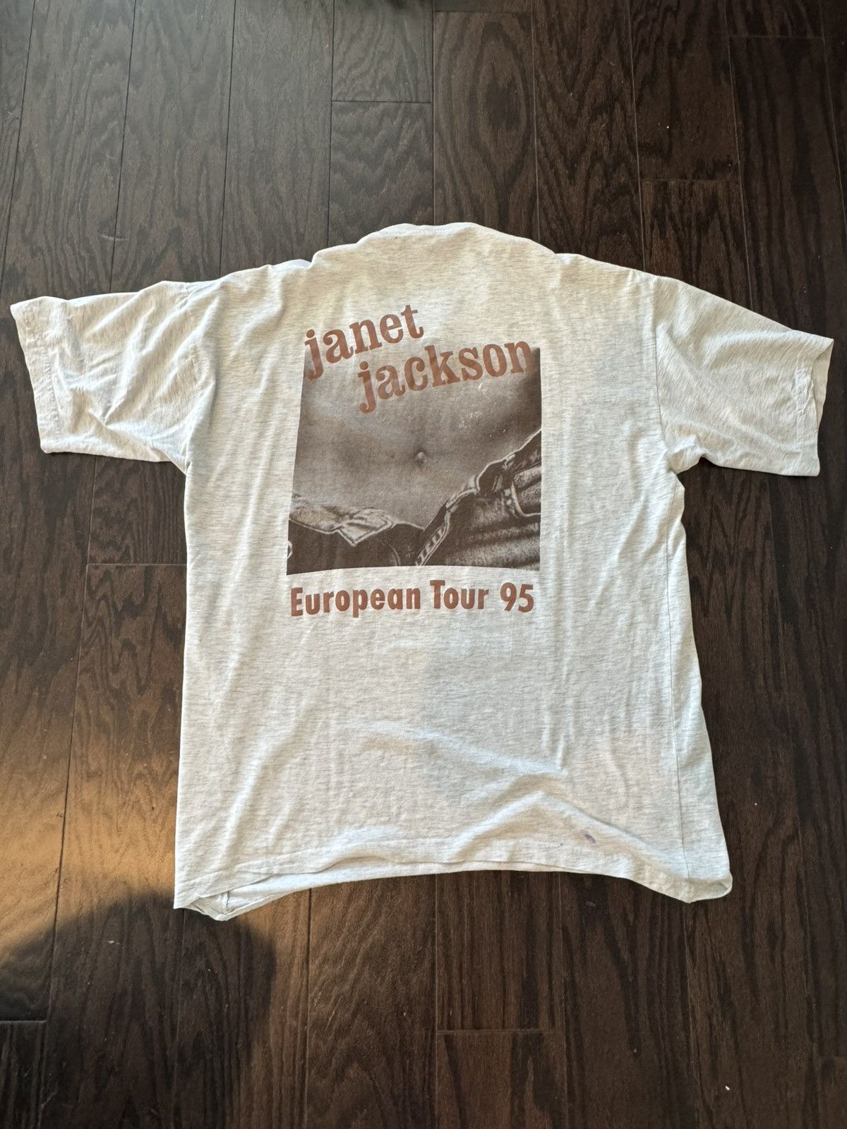 Band Tees Janet Jackson Europe Tour Tee 95 Size US L / EU 52-54 / 3 - 4 Thumbnail