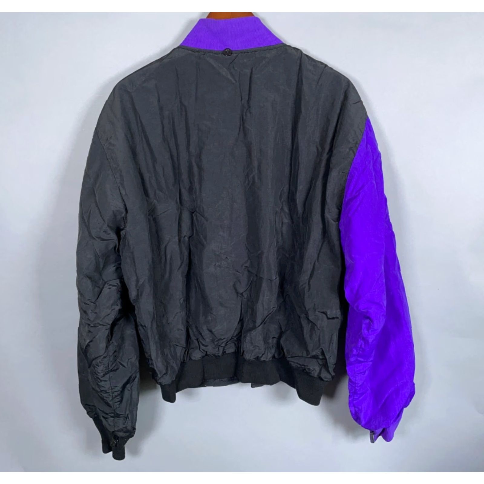 Vintage VTG Arctic Cat Zip Up Top Cat Jacket Adult Large Black Purple Neon Green 90s (Search-Friendly Rearranged Title) Size US L / EU 52-54 / 3 - 2 Thumbnail