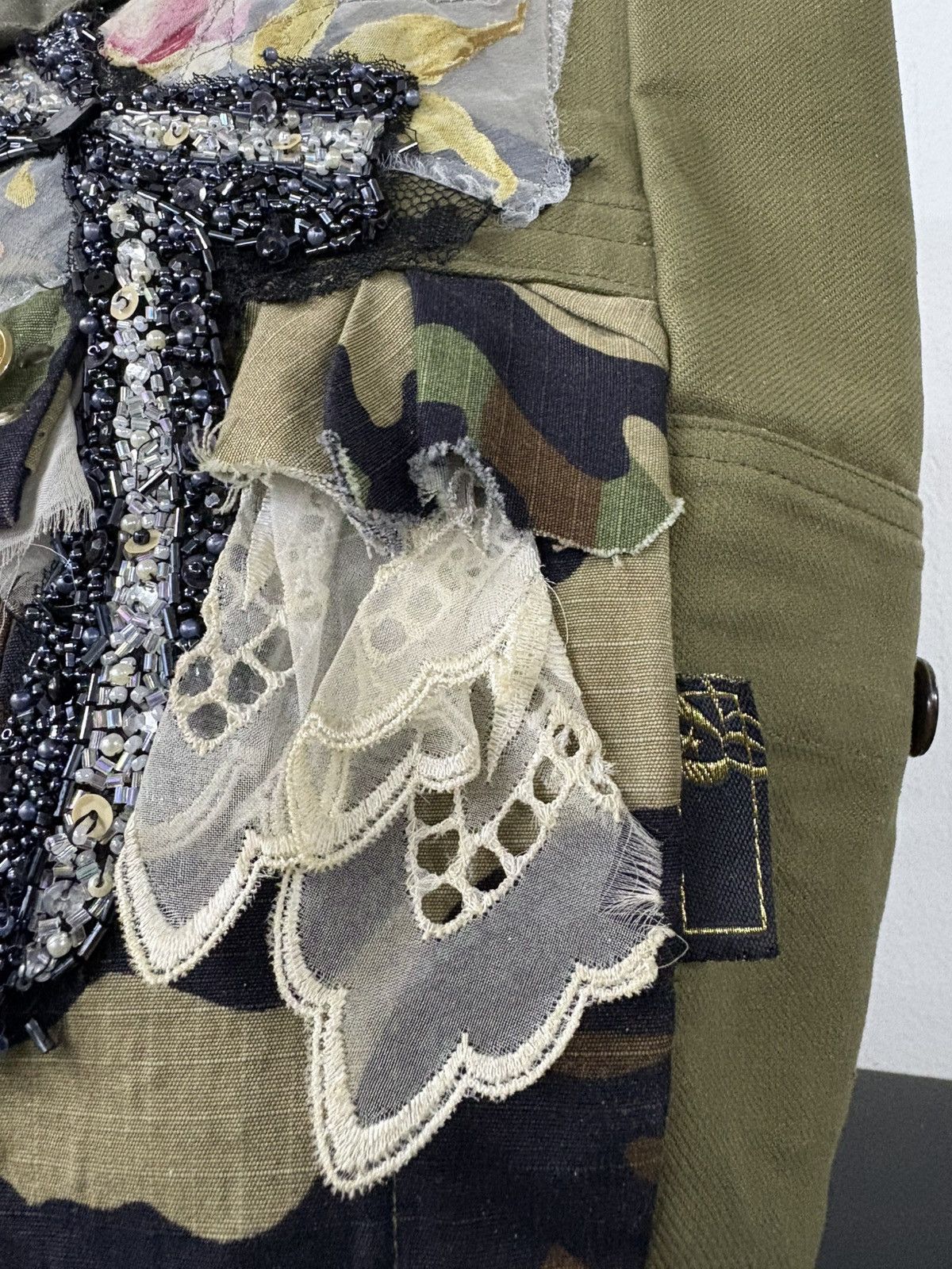 Engineered Garments Boro Denim Patchwork Tote Bag Military Handmade Chanel Style Size ONE SIZE - 8 Thumbnail