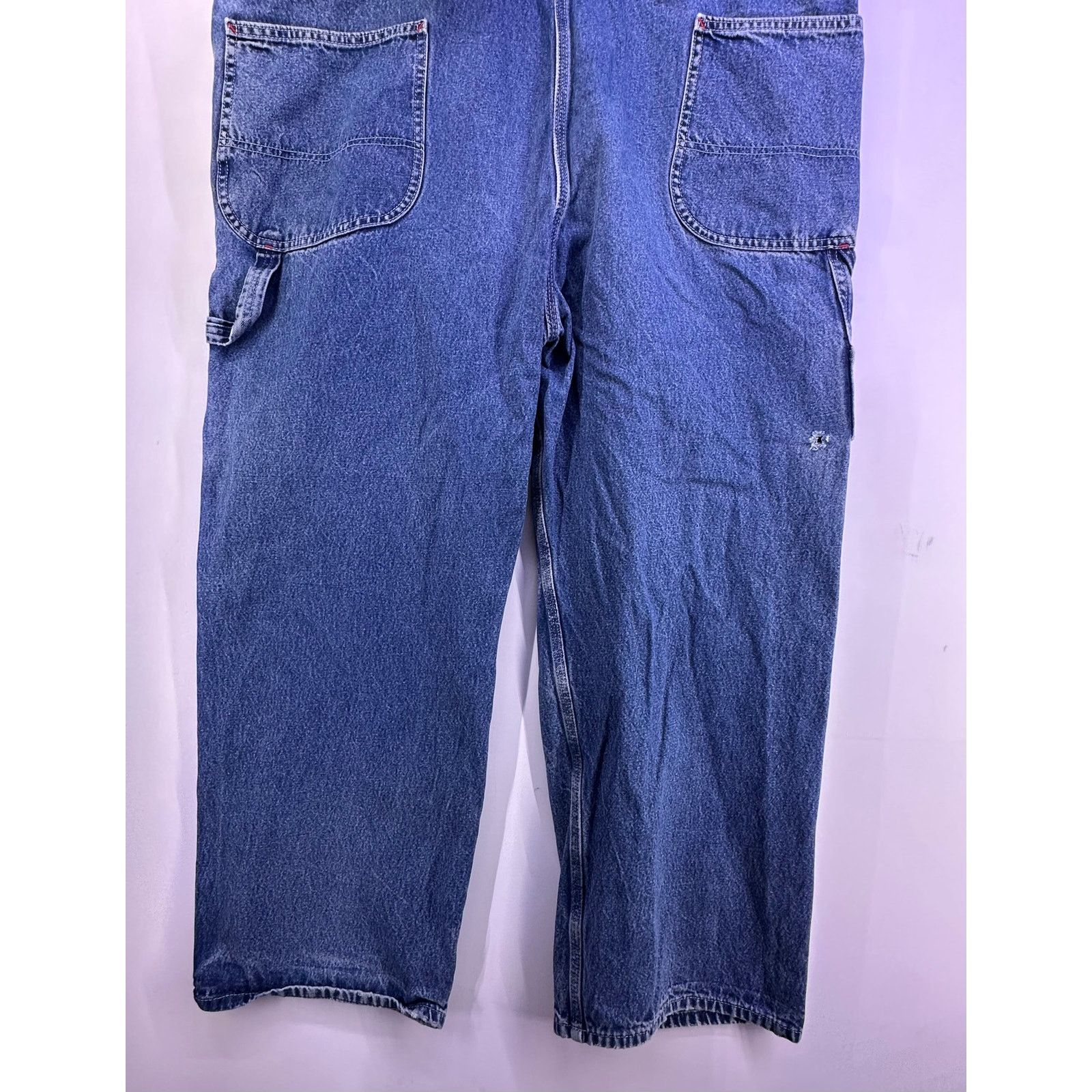 Dickies Dickies Blue Bib Demin Overall No Tag Might Be L/XL Size US 30 / EU 46 - 9 Thumbnail