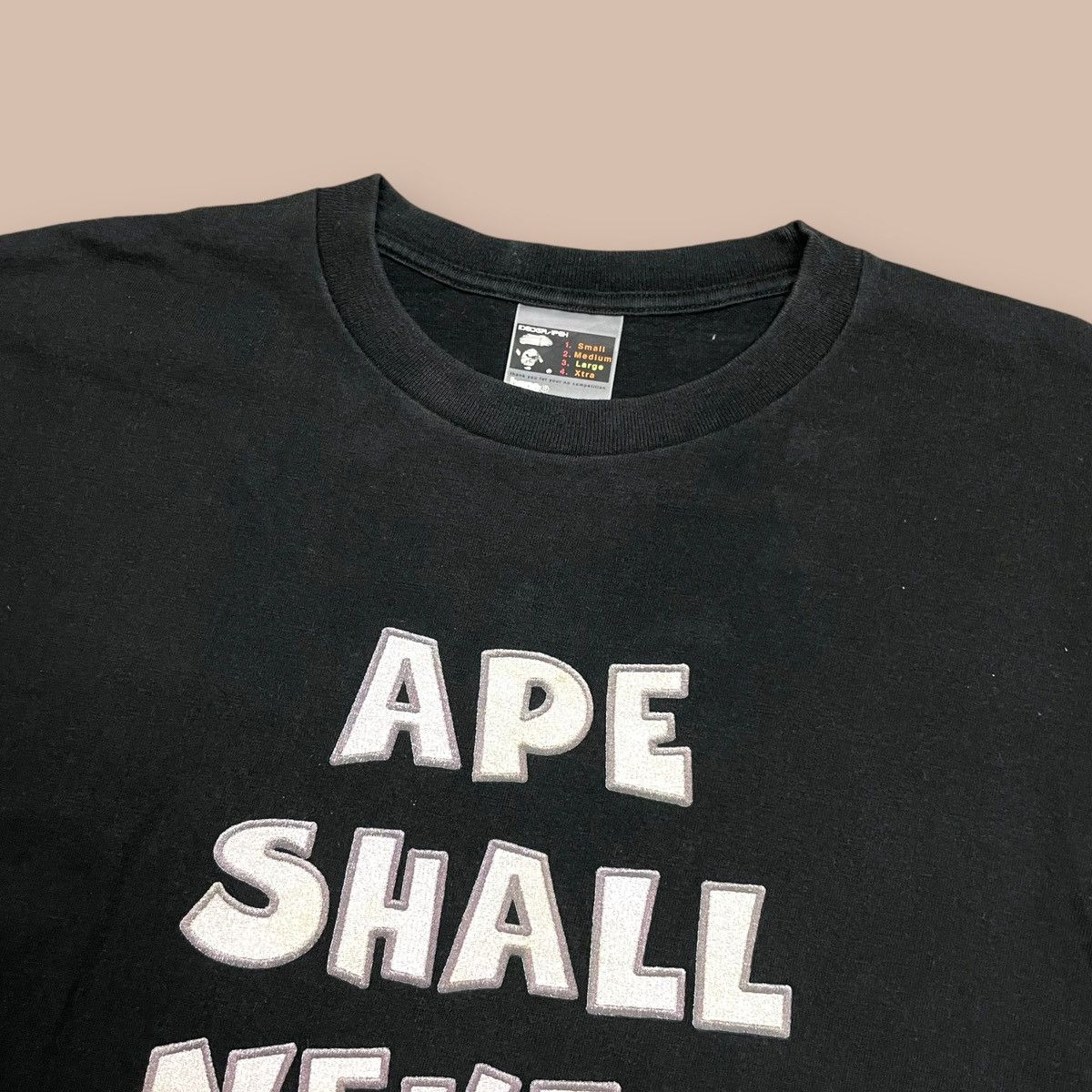 Bape OG 2000s Bape Graphics ASNKA Tee Size US L / EU 52-54 / 3 - 4 Thumbnail
