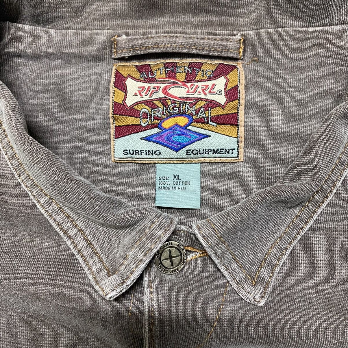 Rip Curl Vintage 90s Rip Curl Trucker Jacket Oversized Size US XL / EU 56 / 4 - 19 Thumbnail