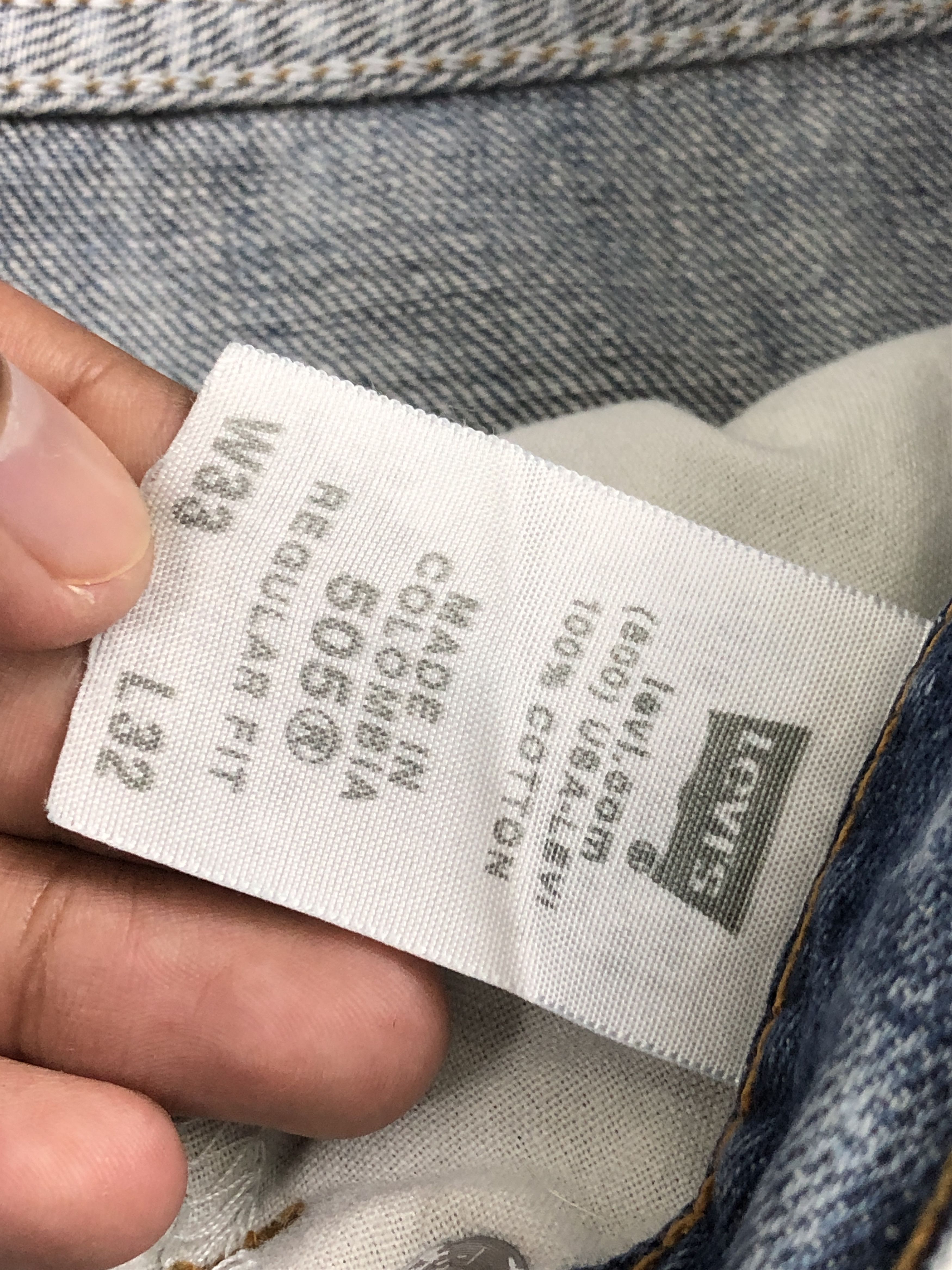 Levi's Vintage Distressed Levis 505 Blue Denim Jeans DP2529 Size US 32 / EU 48 - 7 Thumbnail
