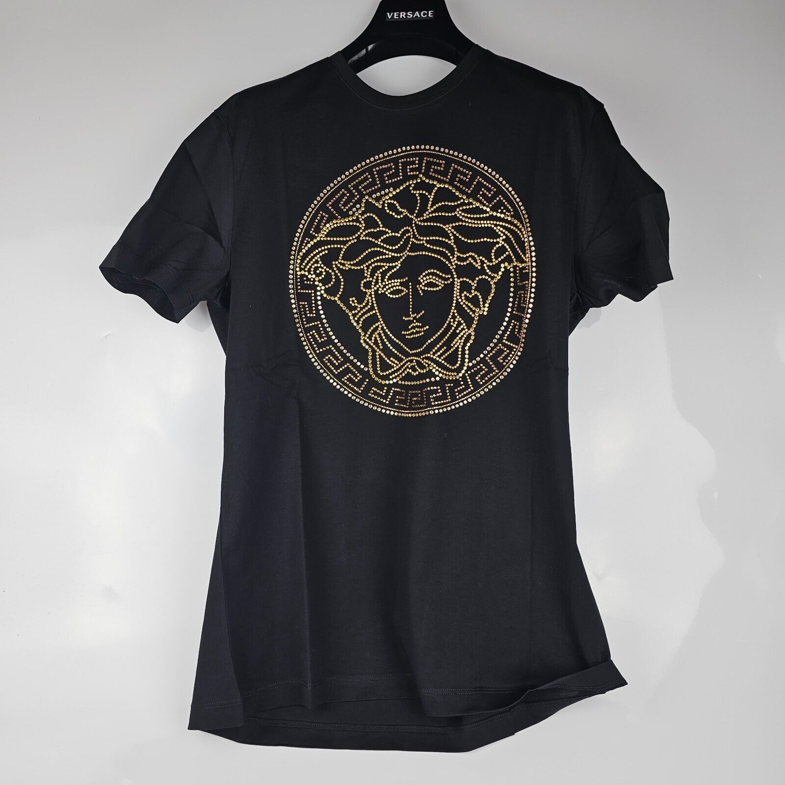 image of Versace Black La Medusa T-Shirt New Xl, Men's