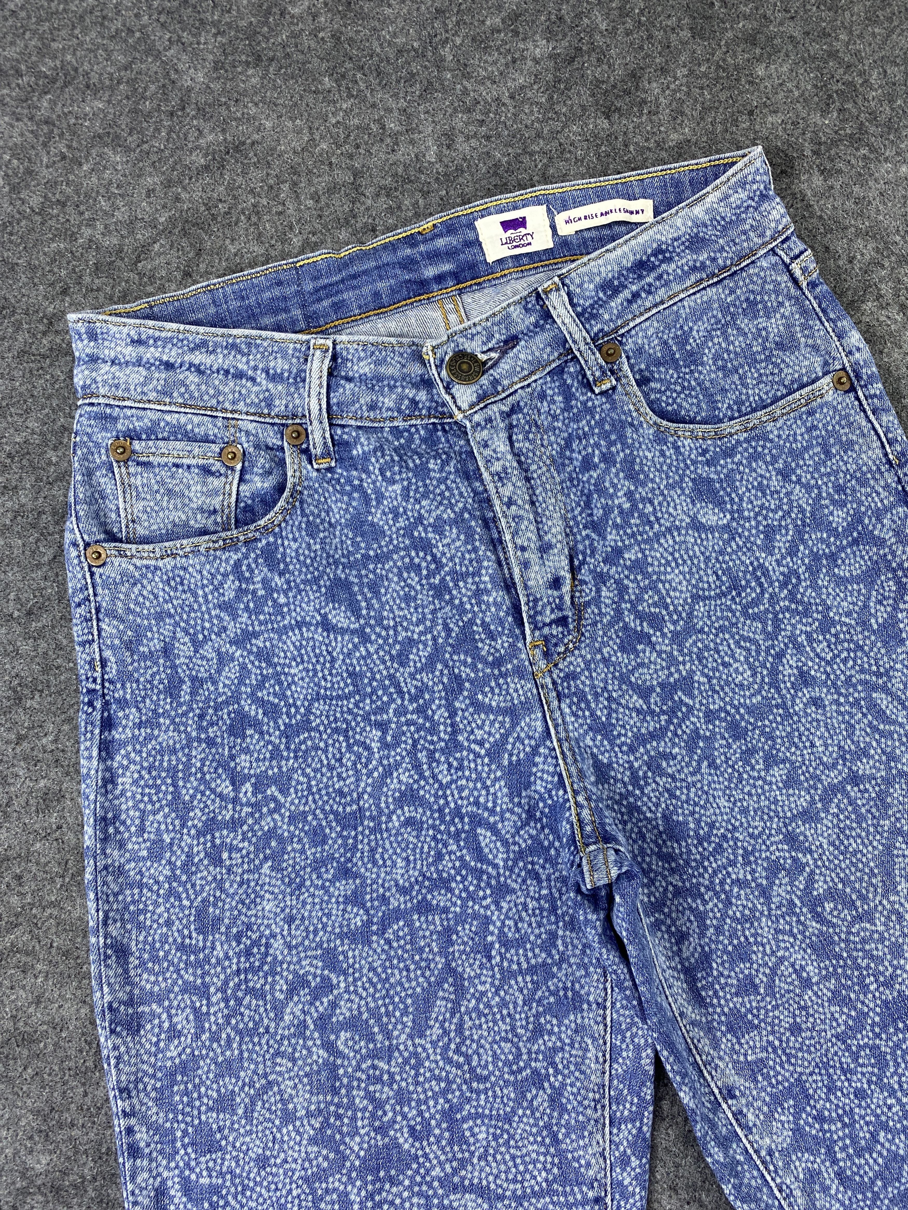Jean Liberty X Levis Paislee High Rise Ankle Skinny Jeans - J1005 Size US 27 - 5 Thumbnail