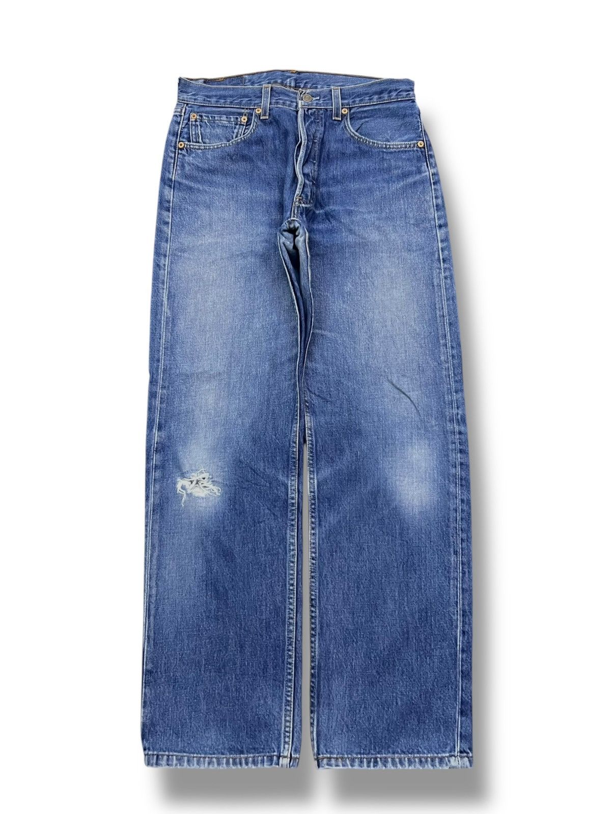 Levi's Vintage 90s Levi’s 501 Japan - Faded Wash Jeans Size US 31 - 2 Thumbnail