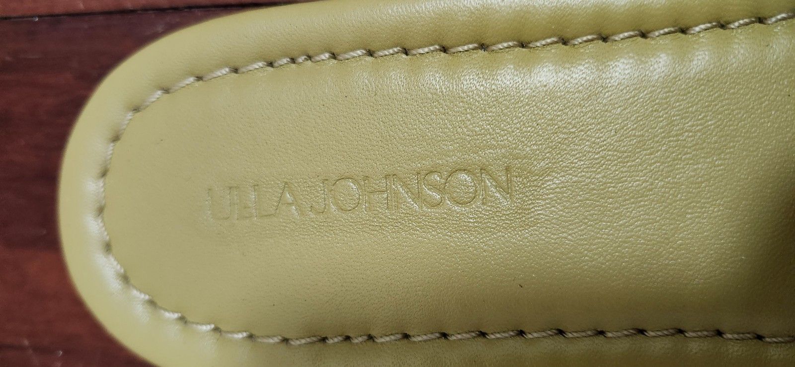 Ulla Johnson Ulla Johnson Olive Green Studded Sandals Square Toe Size US 9.5 / IT 39.5 - 6 Thumbnail