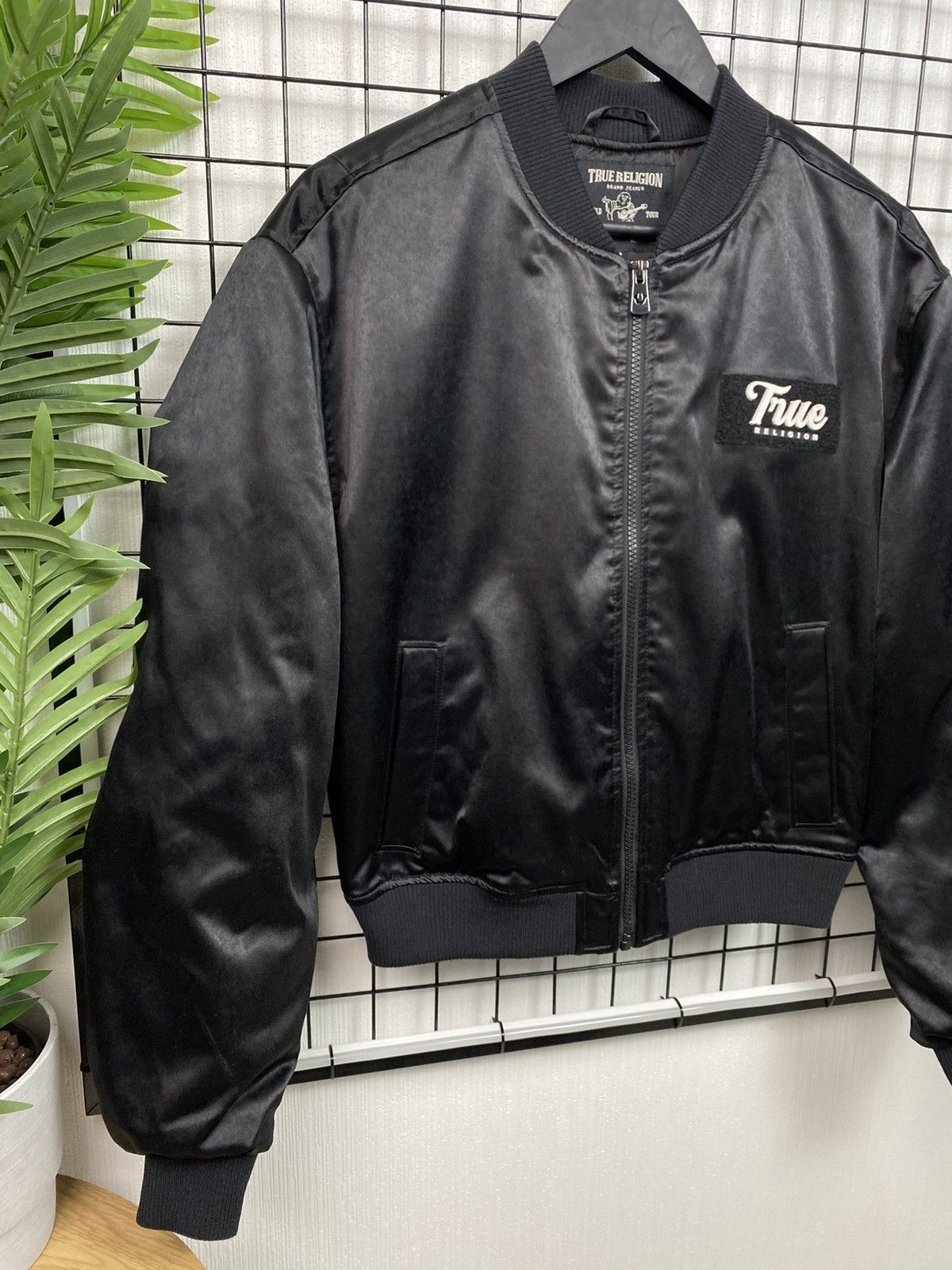 True Religion True Religion Script Bomber Jacket Women S oversized Black Size S / US 4 / IT 40 - 4 Thumbnail