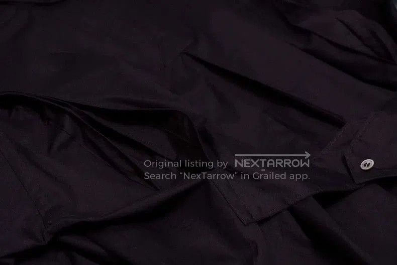 Yohji Yamamoto YohjiYamamoto1980ss Pleated Belt Shirt Jacket, Yamamoto. Size US L / EU 52-54 / 3 - 6 Thumbnail