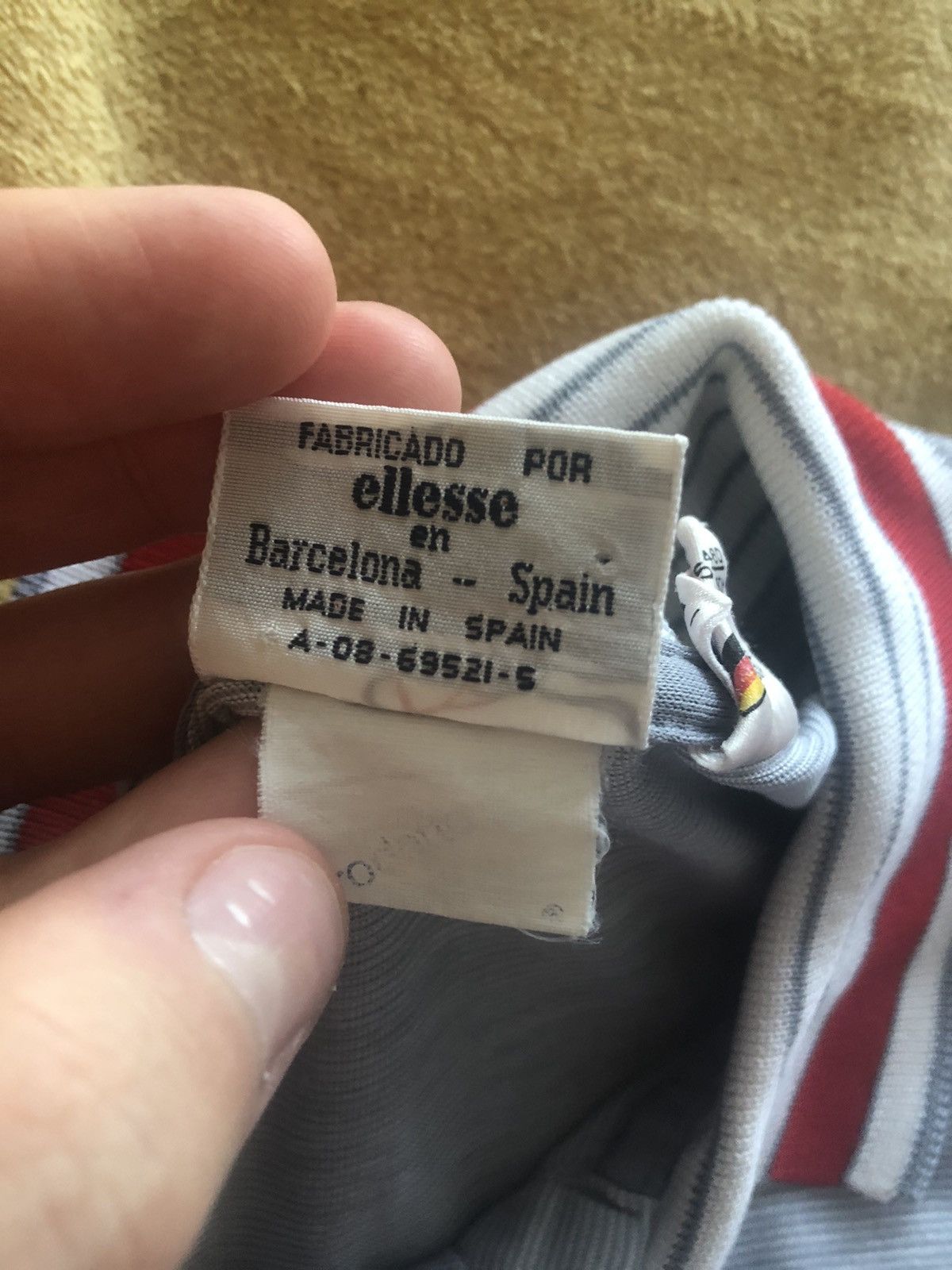 Ellesse × Vintage ELLESSE VINTAGE MADE IN SPAIN QUALITY SPORT POLO SHIRT Size US M / EU 48-50 / 2 - 5 Thumbnail