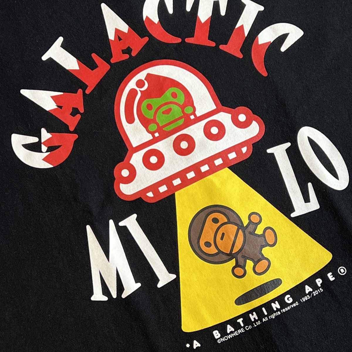 Bape Bape Milo Galaxy Tee Size US M / EU 48-50 / 2 - 5 Thumbnail