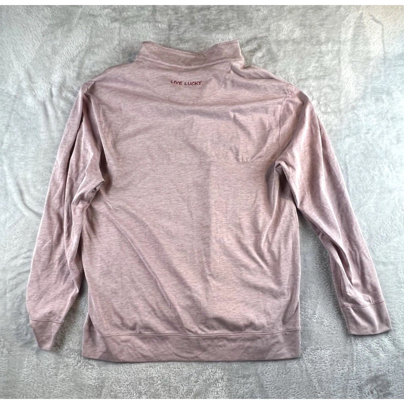 Vintage Black Clover 1/4 Zip Pullover Mens XL Orchid Long Sleeve Golf Athleisure Size US XL / EU 56 / 4 - 2 Thumbnail