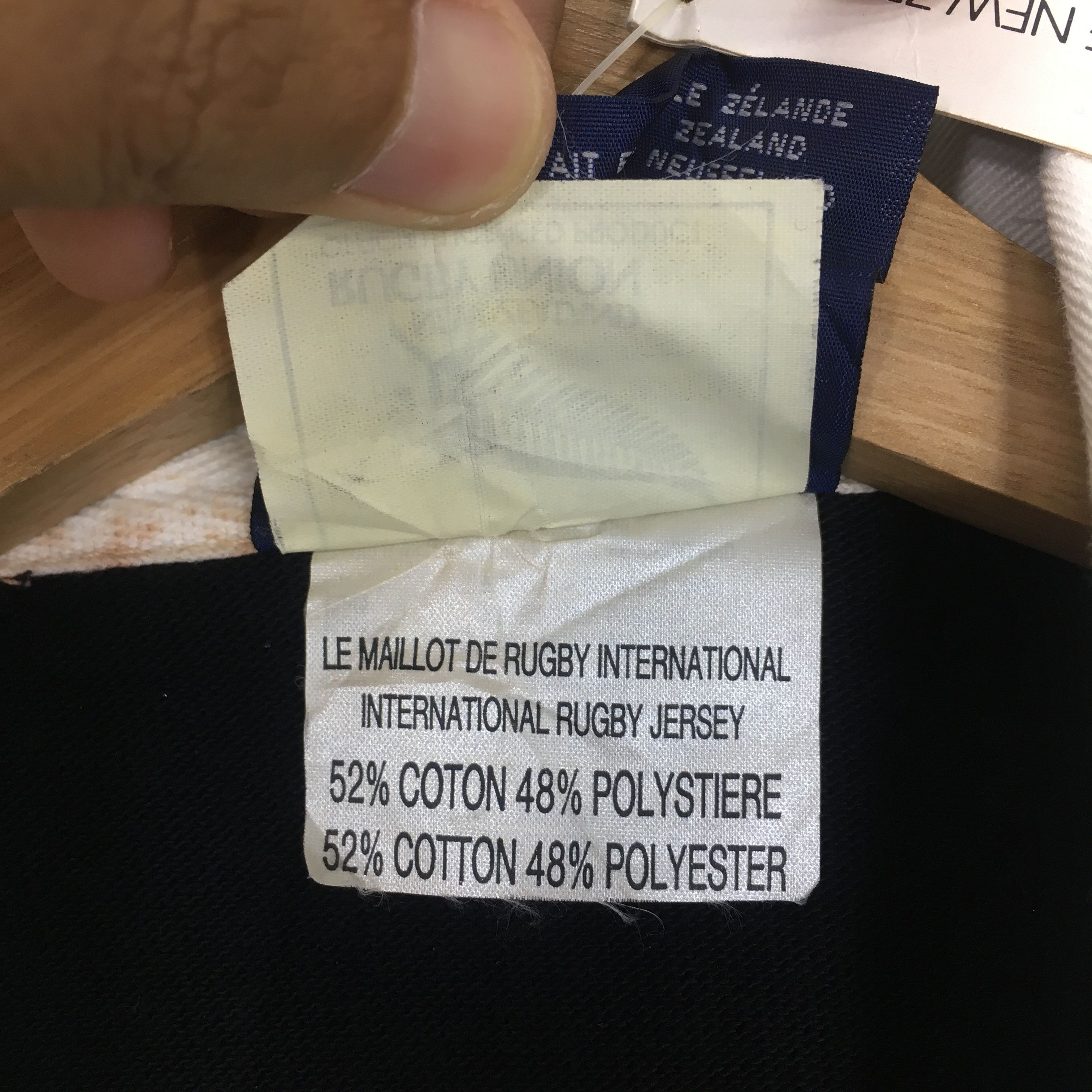 Canterbury of New Zealand Vintage 90's Canterbury Of New Zealand All Black Polo Size US M / EU 48-50 / 2 - 13 Thumbnail
