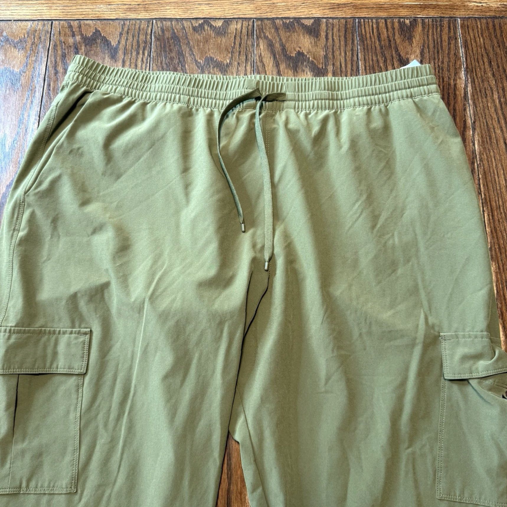Patagonia Patagonia Pants Mens XL Olive Green Lightweight Nylon Hiking Cargo Size US 36 / EU 52 - 3 Thumbnail