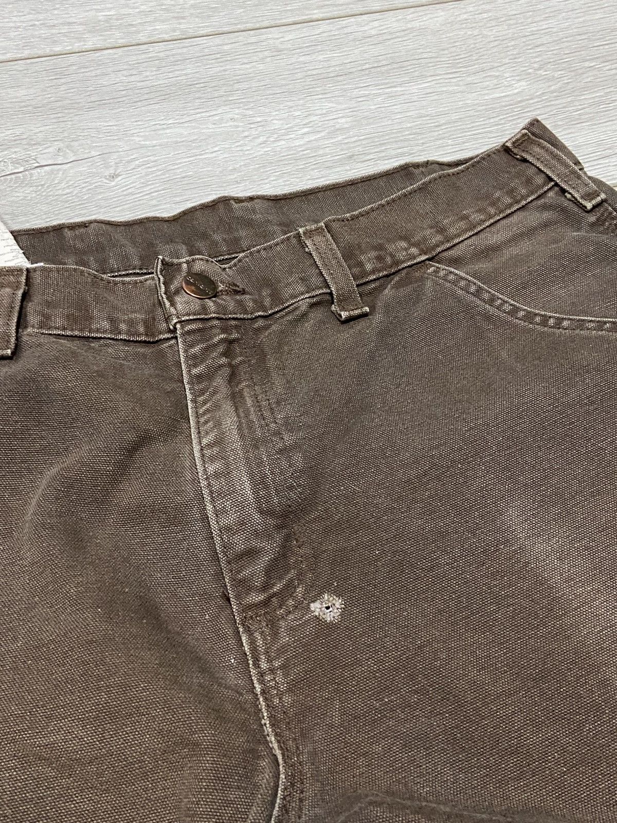 Carhartt Carhartt vintage work cargo pants distressed Size US 34 / EU 50 - 8 Thumbnail