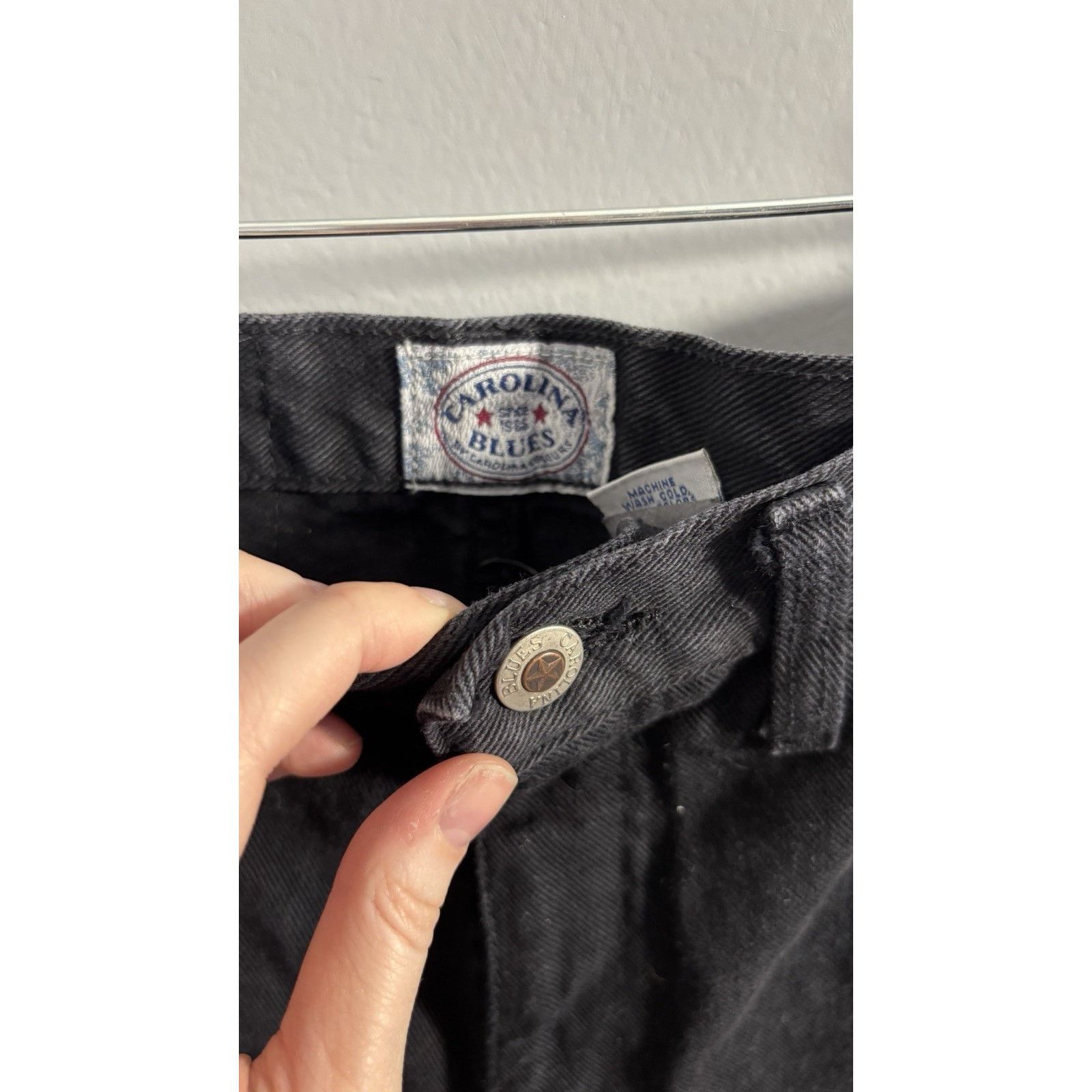 Carolina K Carolina Blues Black Jean Size 14 Size 36" / US 14 / IT 50 - 3 Thumbnail