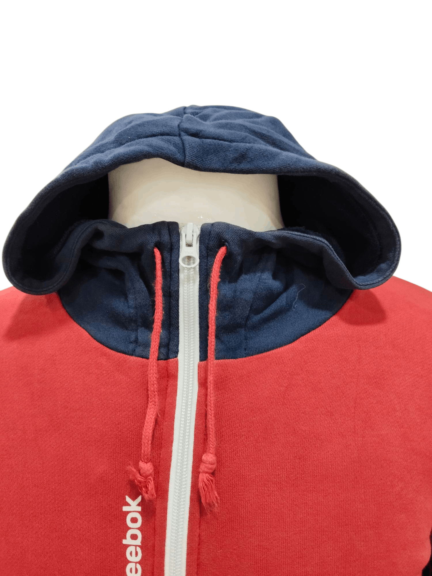 Reebok Reebok Big Logo Zipper Hoodie Sweater Size US L / EU 52-54 / 3 - 4 Thumbnail