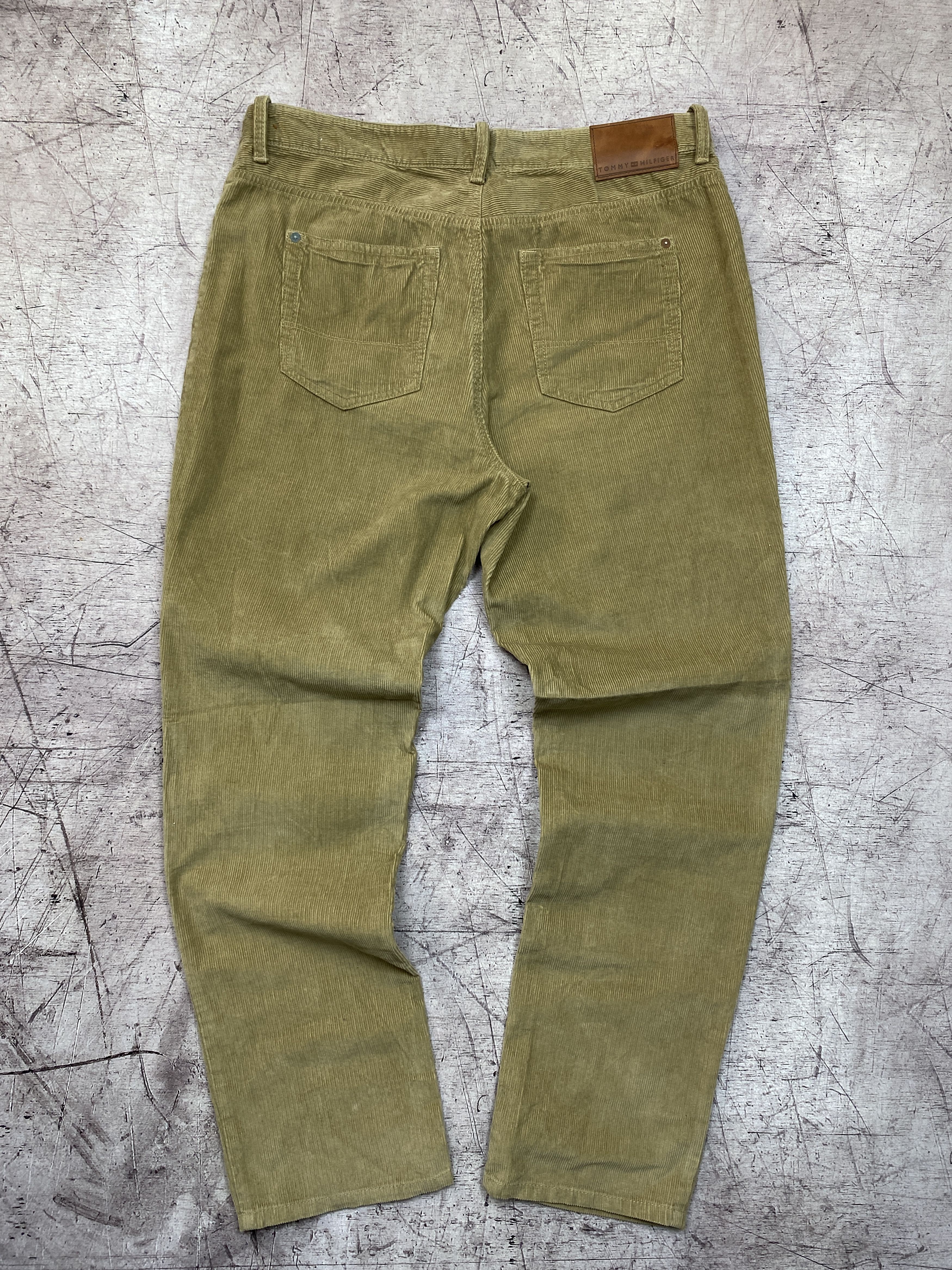 Tommy Hilfiger × Vintage Tommy Hilfiger Vintage Mens Corduroy Chino Pants Size US 36 / EU 52 - 1 Thumbnail