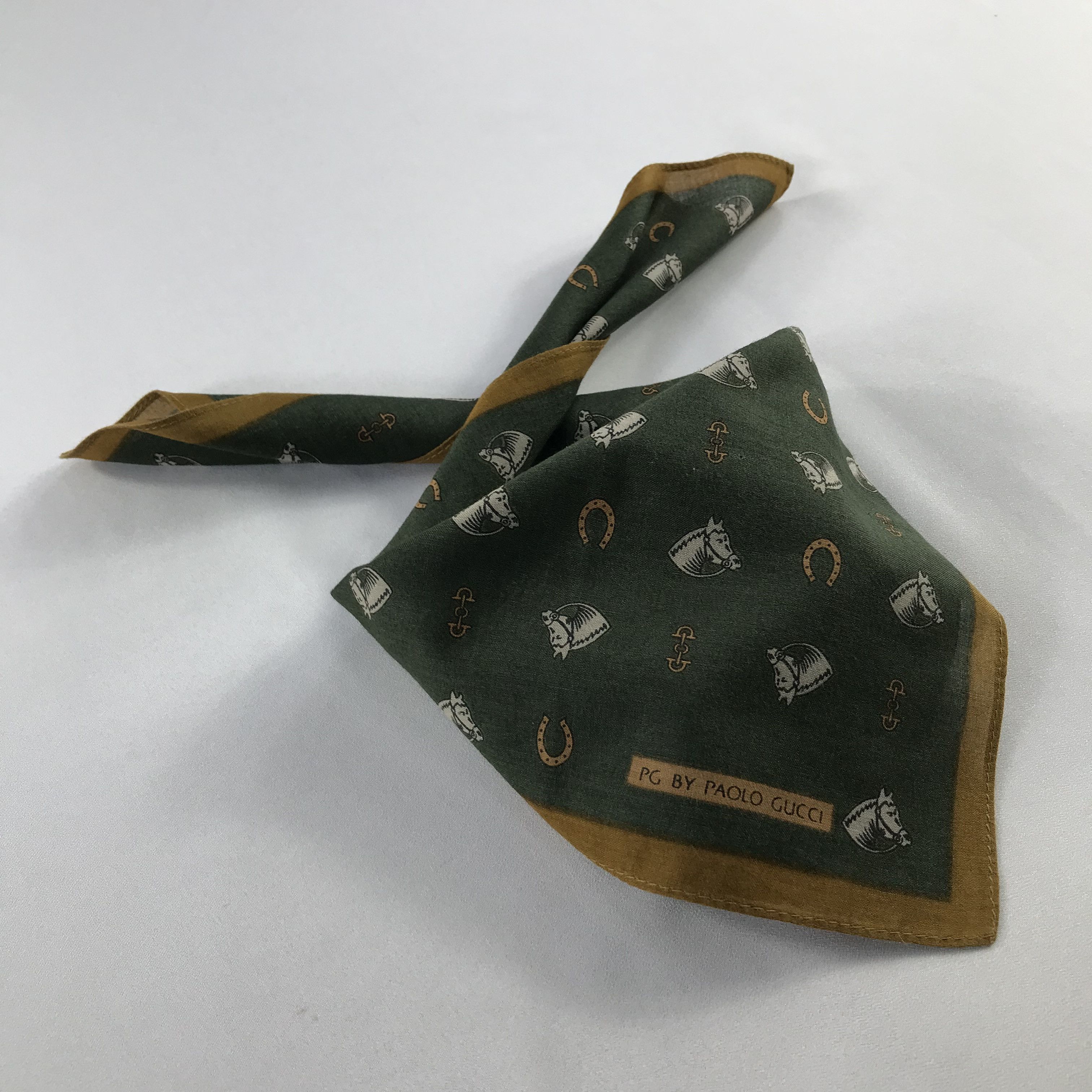 Paolo Gucci Paolo Gucci Handkerchief / Bandana / Neckerchief C543 Size ONE SIZE - 2 Thumbnail