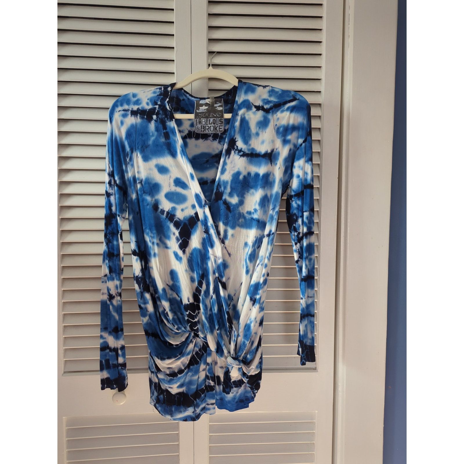 Young Fabulous & Broke Young Fabulous & Broke Faux Wrap Top Size M / US 6-8 / IT 42-44 - 2 Thumbnail