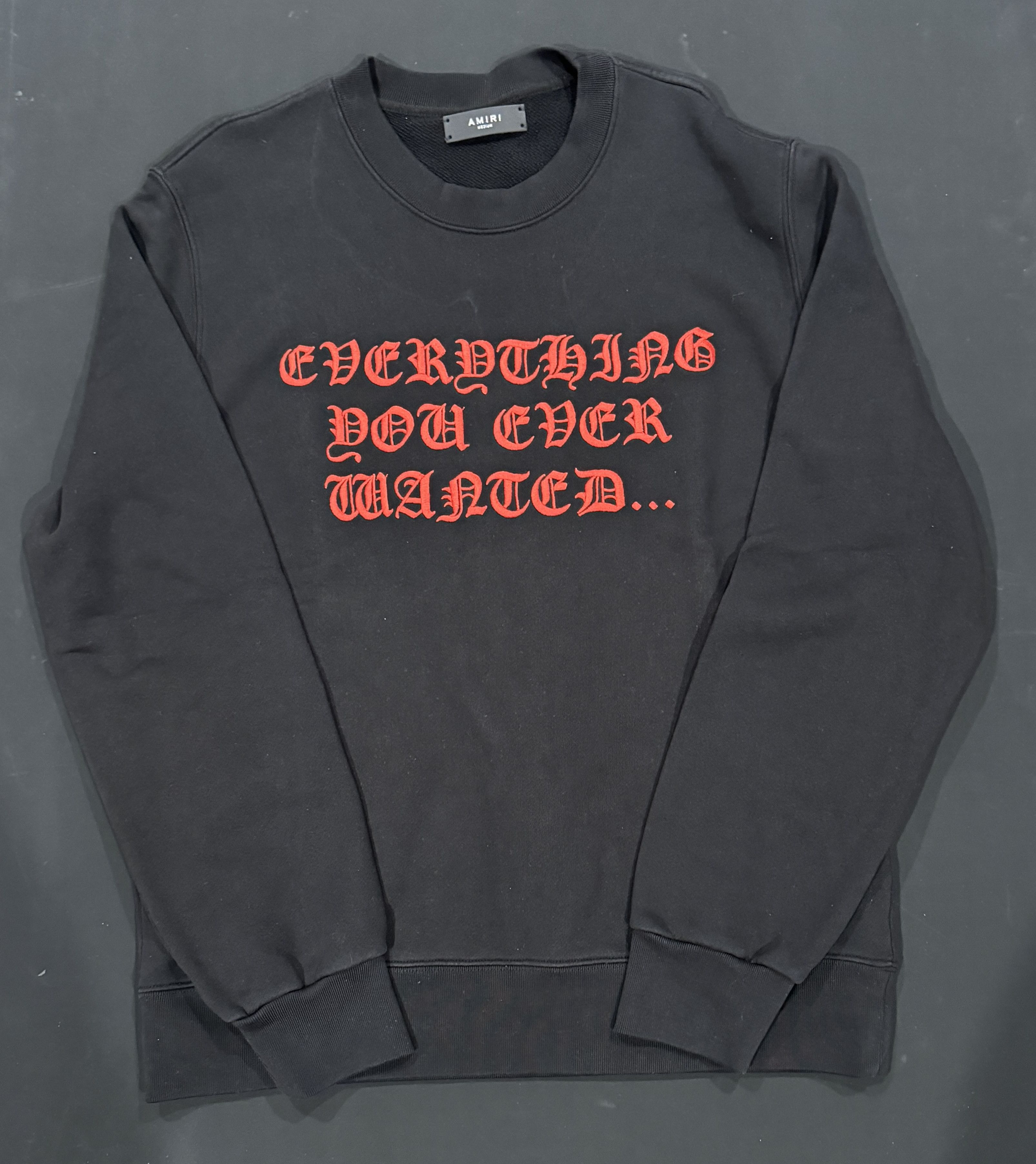 Amiri AMIRI SWEATSHIRT SIZE MEDIUM Size US M / EU 48-50 / 2 - 1 Thumbnail