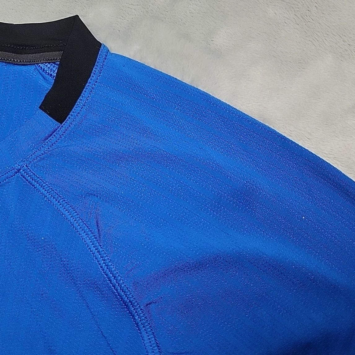 Lululemon Lululemon Shirt Mens Small Blue Performance V-neck Pullover Athletic Wicking TEE Size US S / EU 44-46 / 1 - 2 Thumbnail