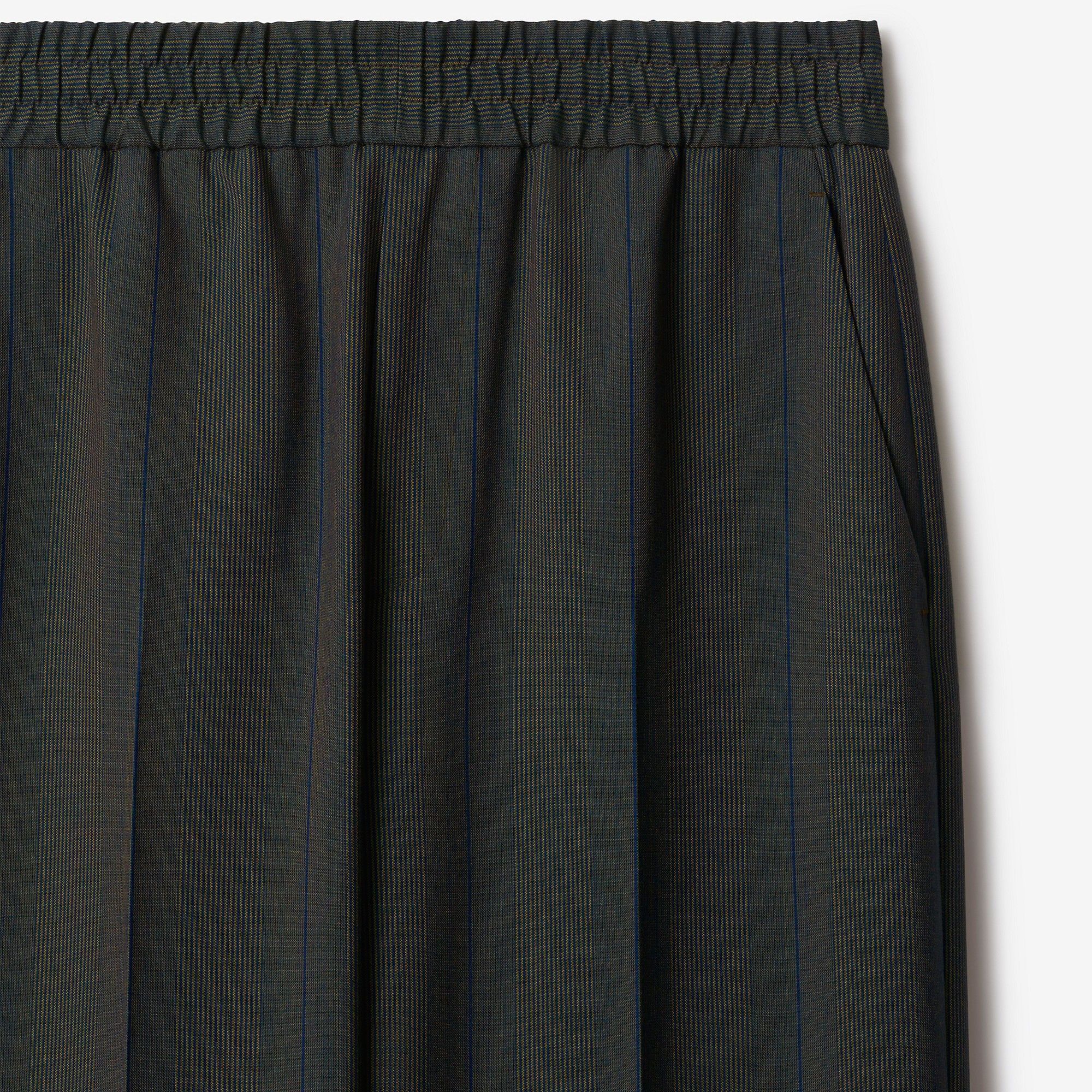 Burberry o1w1db10326 Striped Wool Trousers in Granite Size US 32 / EU 48 - 6 Thumbnail