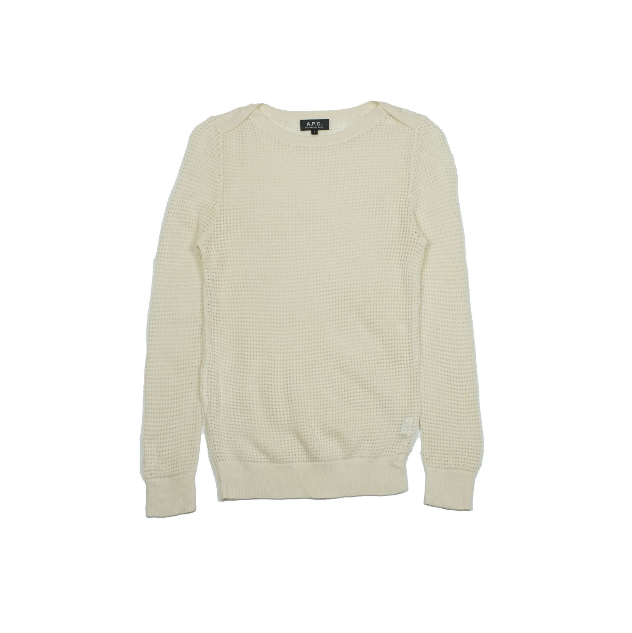 A.P.C. *NoTariff APC Knitted Sweatshirt Size S / US 4 / IT 40 - 1 Thumbnail