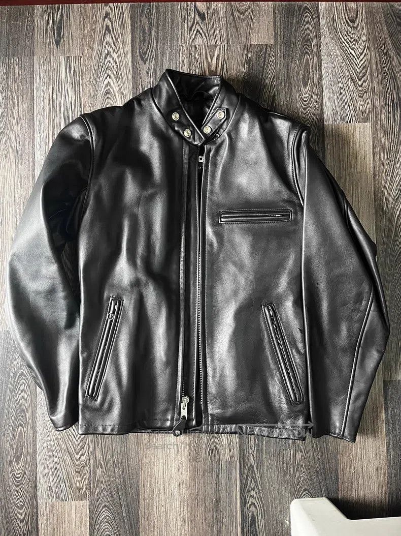 Schott Schott 641 Cowhide Jacket Leather Jacket Size US S / EU 44-46 / 1 - 1 Thumbnail