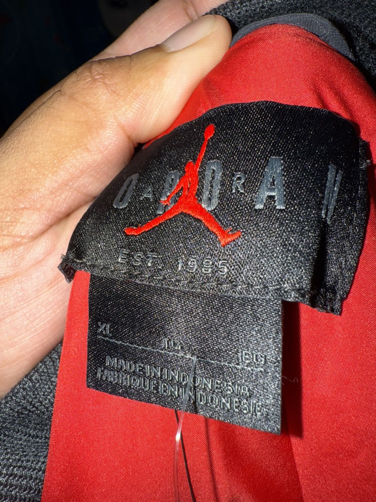 Nike New Nike Jordan Renegade Jacket Off Noir Olive HQ2664-045 Size US XL / EU 56 / 4 - 3 Thumbnail