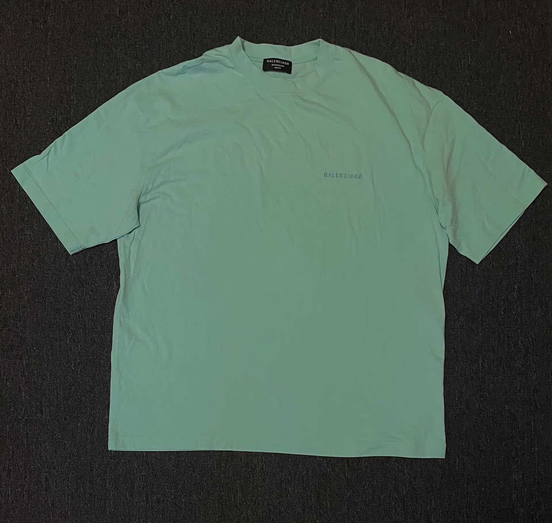 Balenciaga Balenciaga Embroidered Short Sleeve T-shirt, Q4 Size US M / EU 48-50 / 2 - 1 Thumbnail