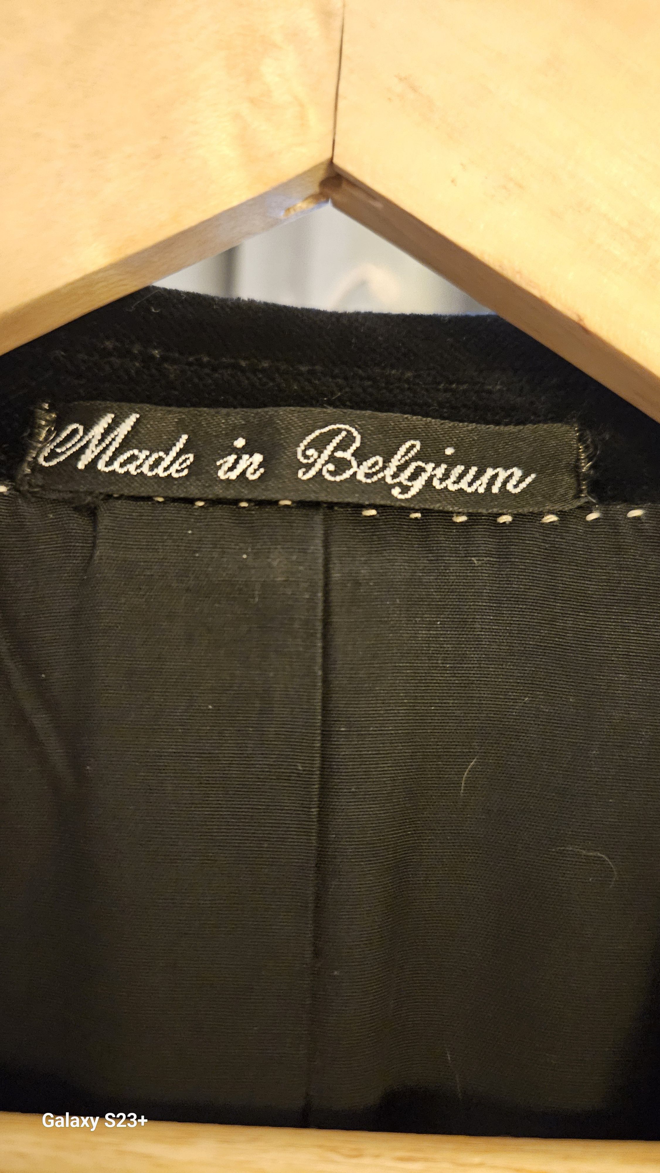 Van Gils Black Velvet Coat- by VAN GILS- Men's/sz. 36-38 (US) Size US M / EU 48-50 / 2 - 11 Thumbnail