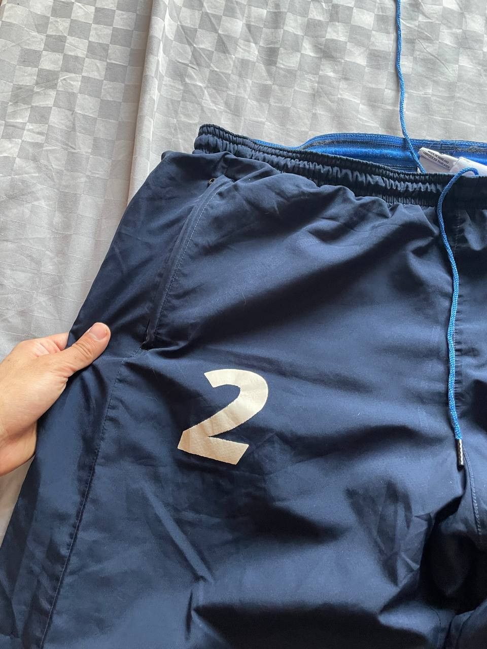 Nike Vintage Nike Trackpants Baggy Y2K Drill Style Size US 38 / EU 54 - 3 Thumbnail