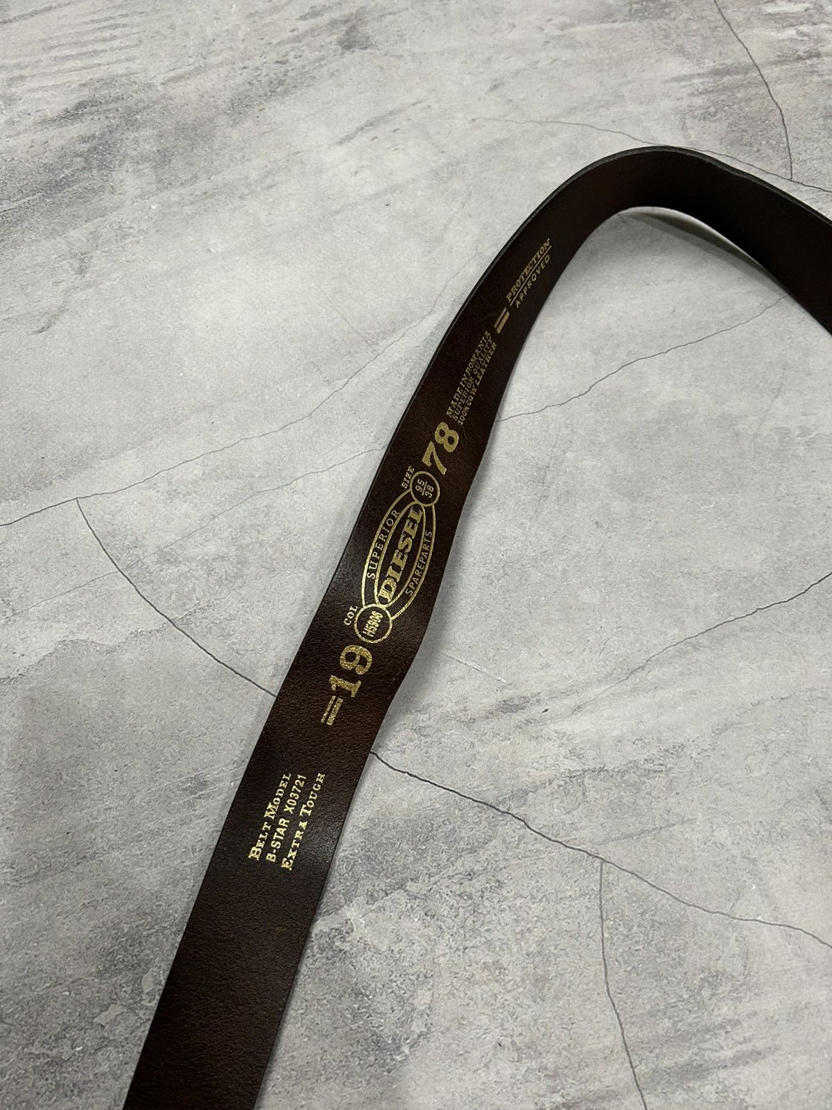 Diesel Vintage Diesel Leather Belts Y2K Opium Style Streetwear Rare Size ONE SIZE - 9 Thumbnail