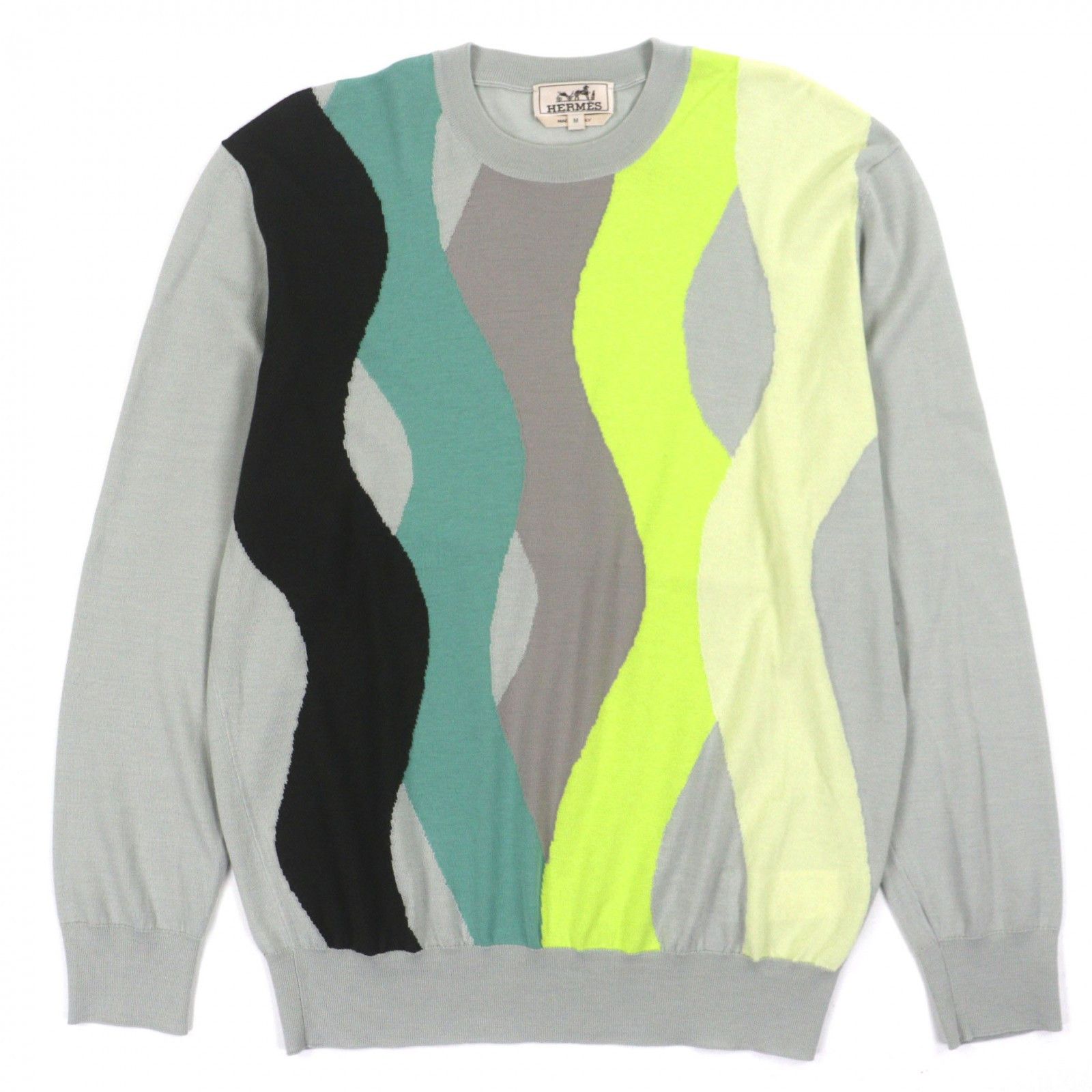 Hermes Hermes Hermès M Cashmere Blend Sweater Textile Tops DUTY FREE for USA Size ONE SIZE - 1 Thumbnail
