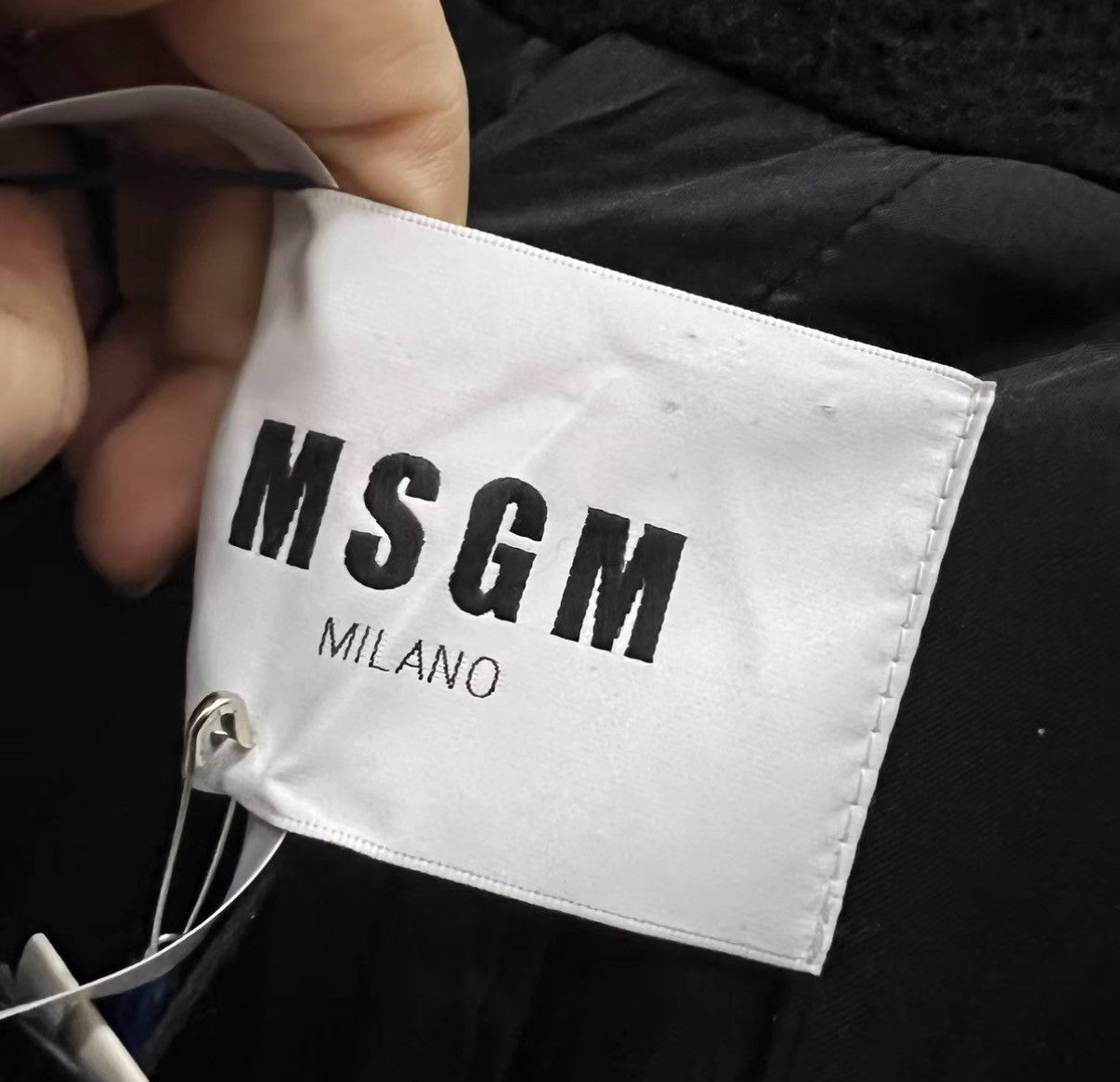 MSGM MSGM Black Shearling Collar Coat J41 Size M / US 6-8 / IT 42-44 - 3 Thumbnail