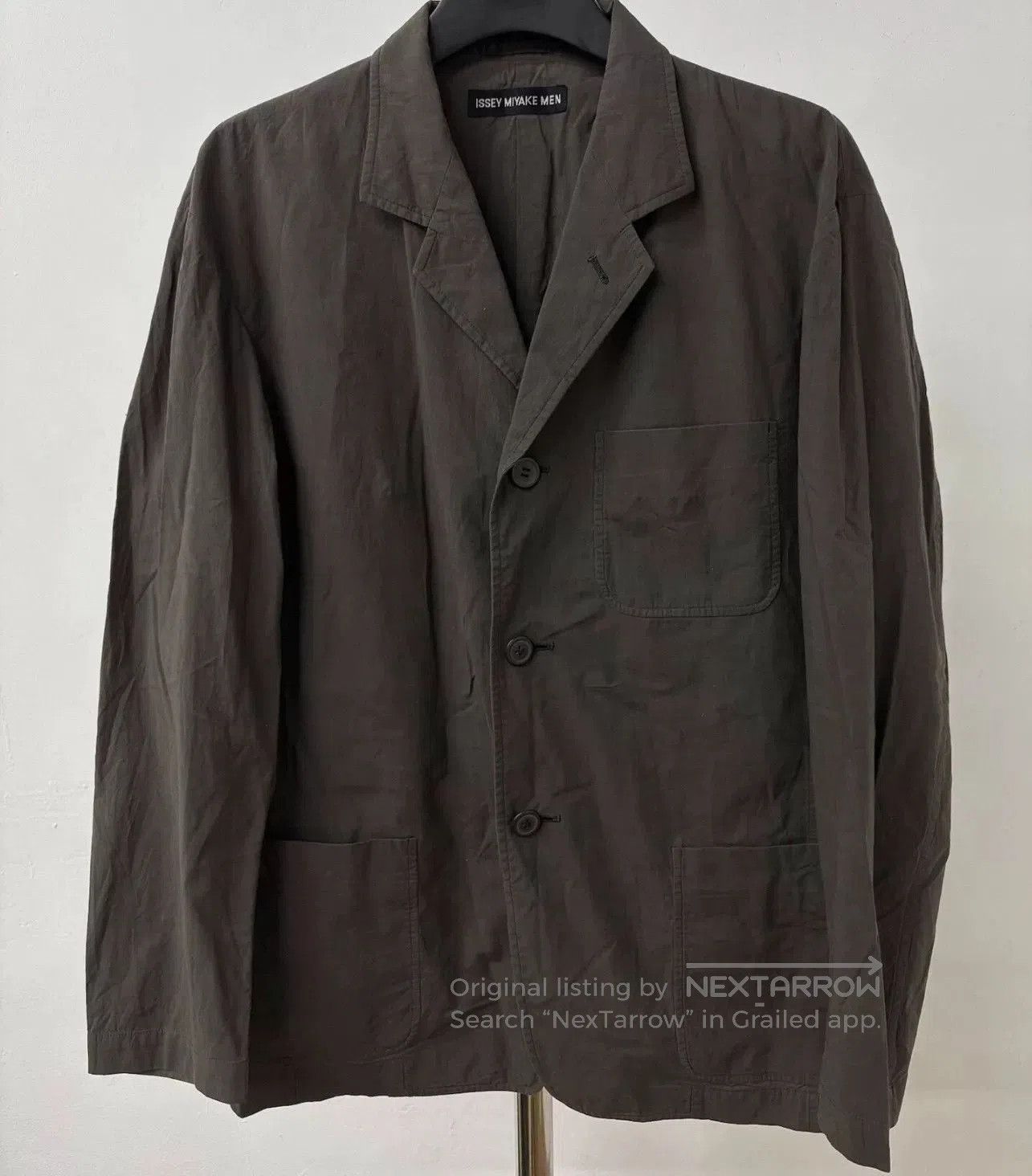 Issey Miyake ISSEY MIYAKE MEN Casual Blazer. Size US XL / EU 56 / 4 - 1 Thumbnail