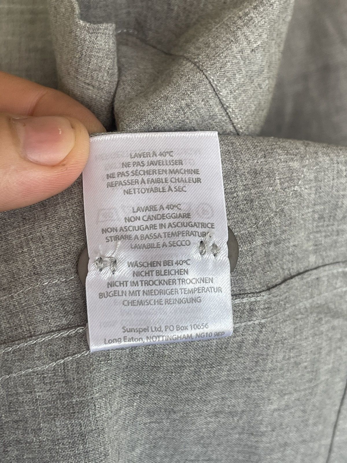 Sunspel Sunspel grey light cotton shirt overshirt style Size US XS / EU 42 / 0 - 10 Thumbnail