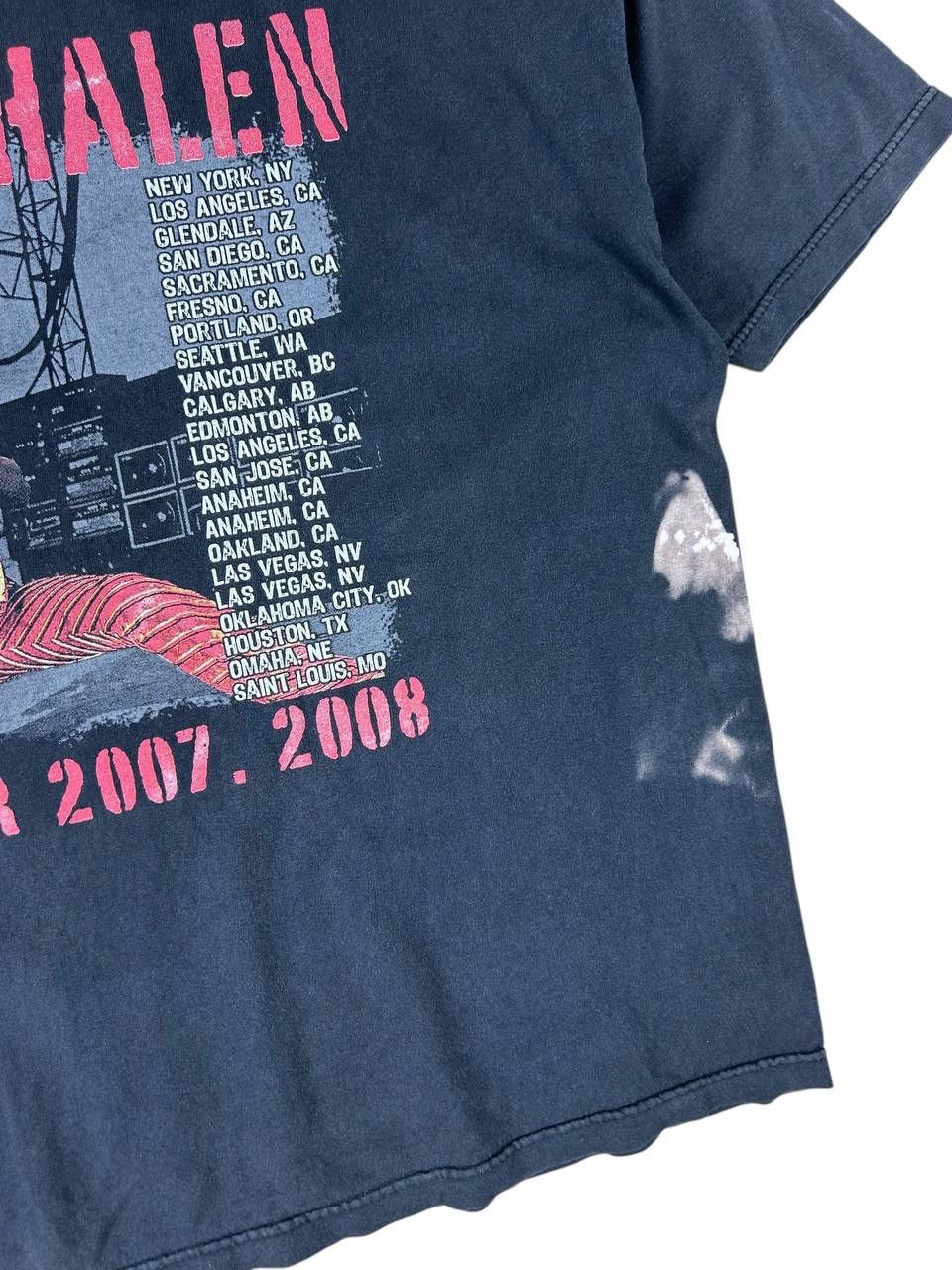 Band Tees Vintage Van Halen 2007/2008 Tour tee Size US XL / EU 56 / 4 - 3 Thumbnail