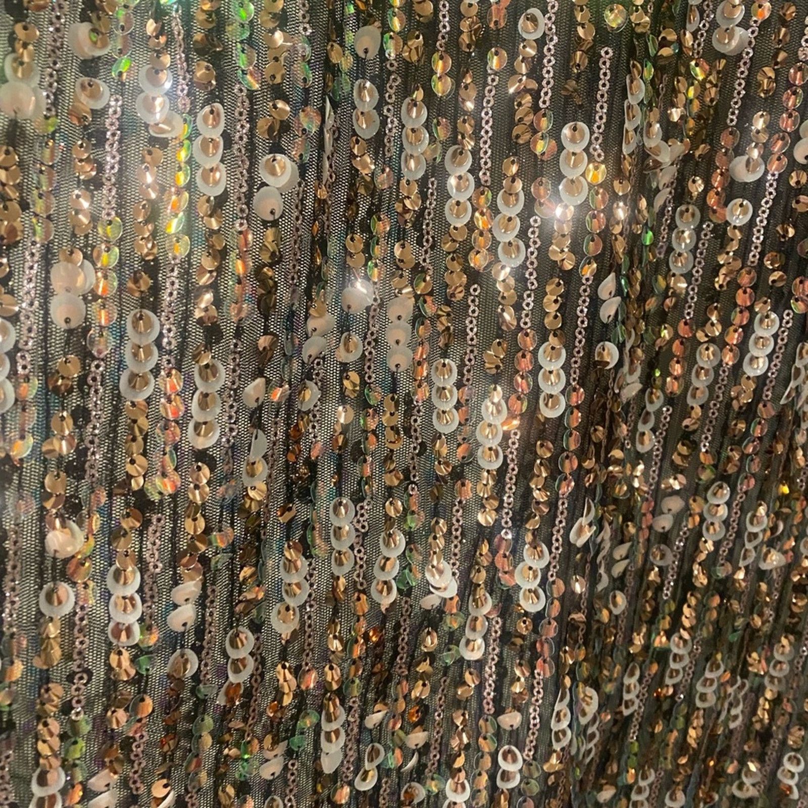 Anthropologie Anthropologie Corey Lynn Calter Sequined Swing Maxi Dress M Size M / US 6-8 / IT 42-44 - 6 Thumbnail
